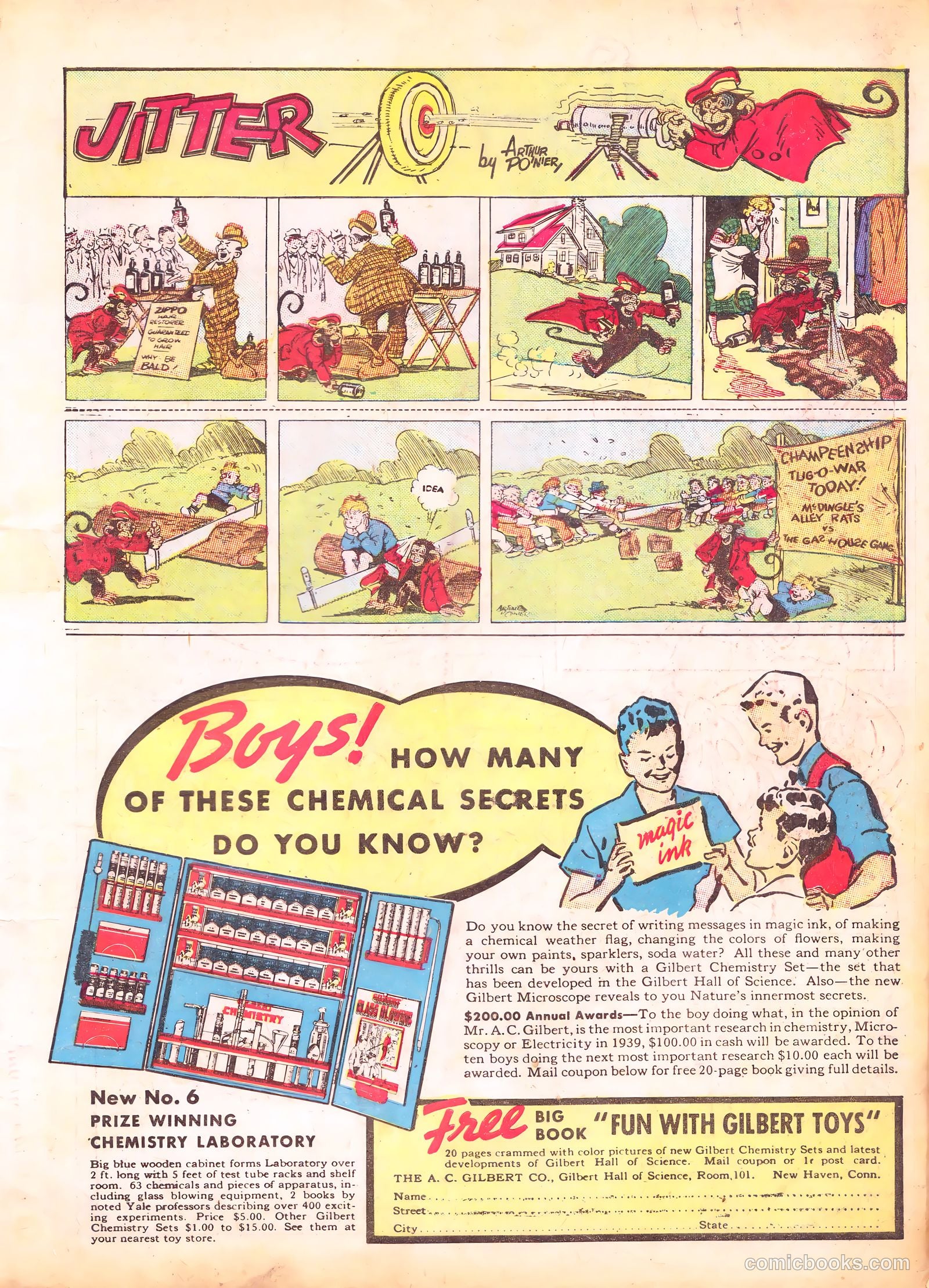 Famous Funnies #53 — page 3 of 64