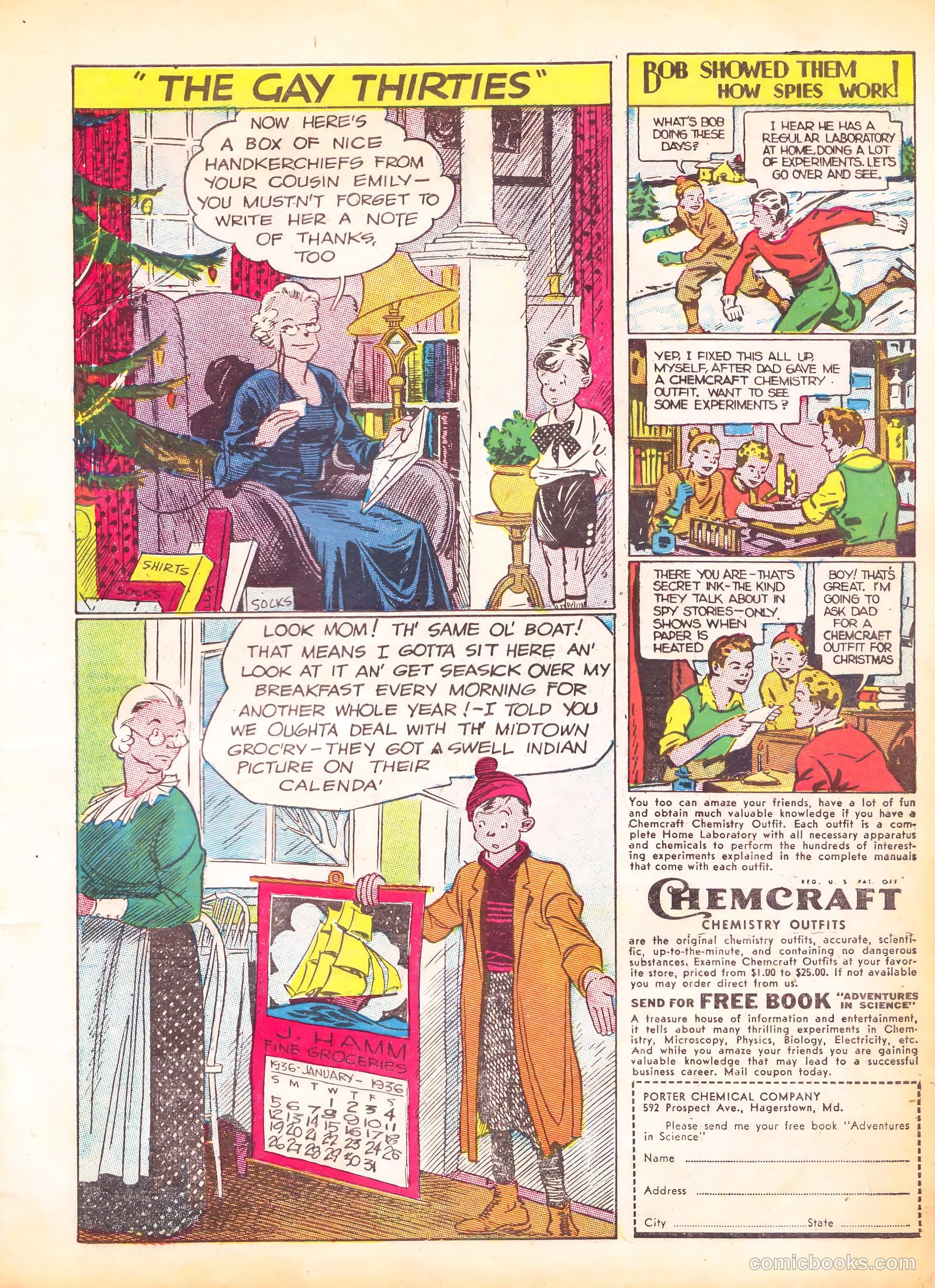 Famous Funnies #53 — page 5 of 64