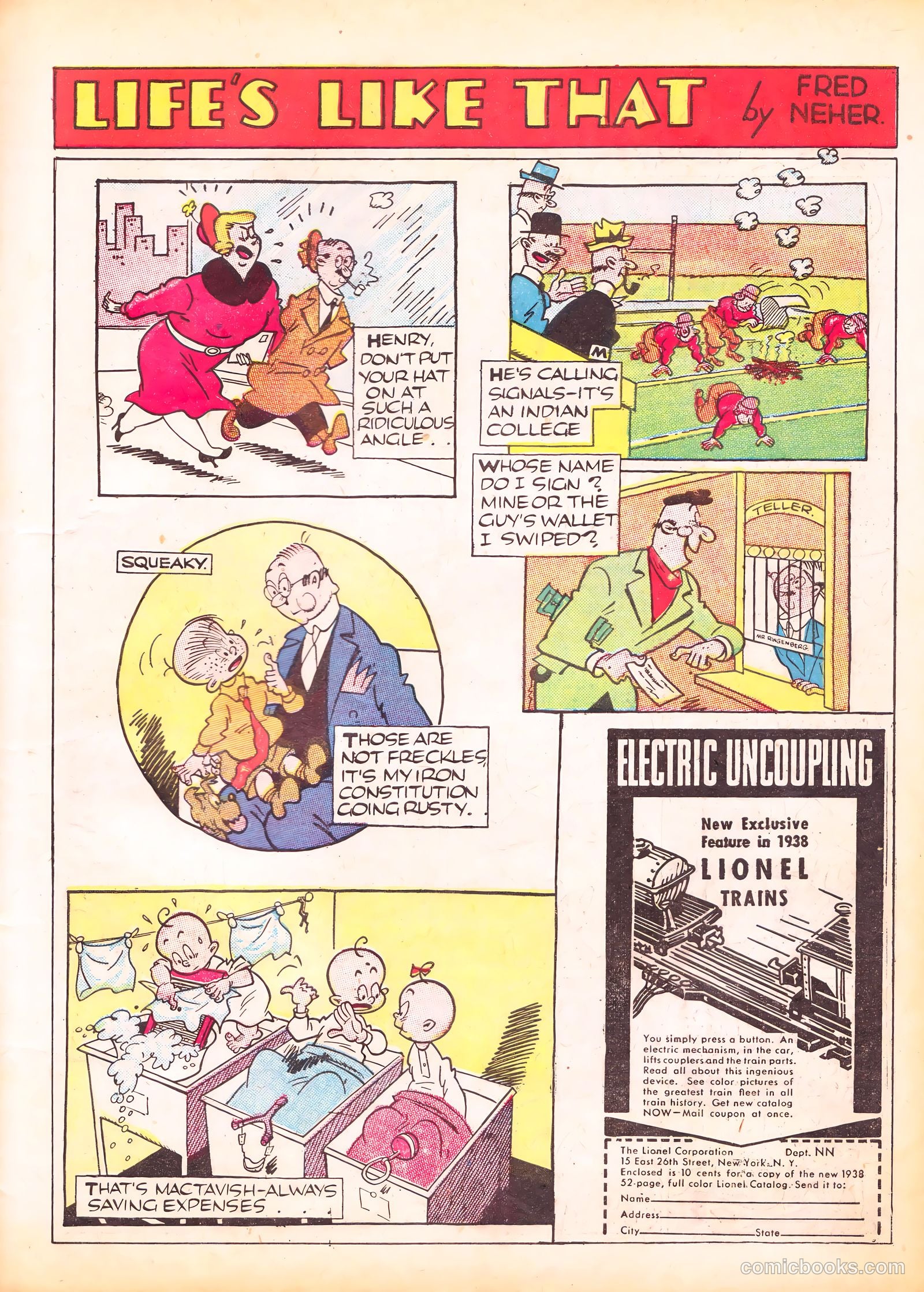 Famous Funnies #53 — page 11 of 64