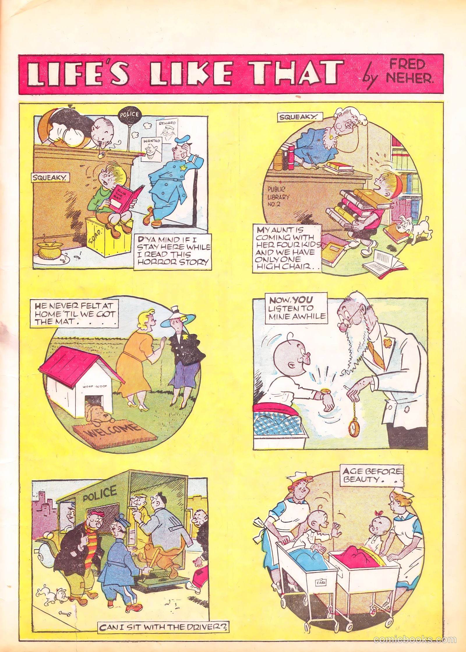 Famous Funnies #53 — page 17 of 64