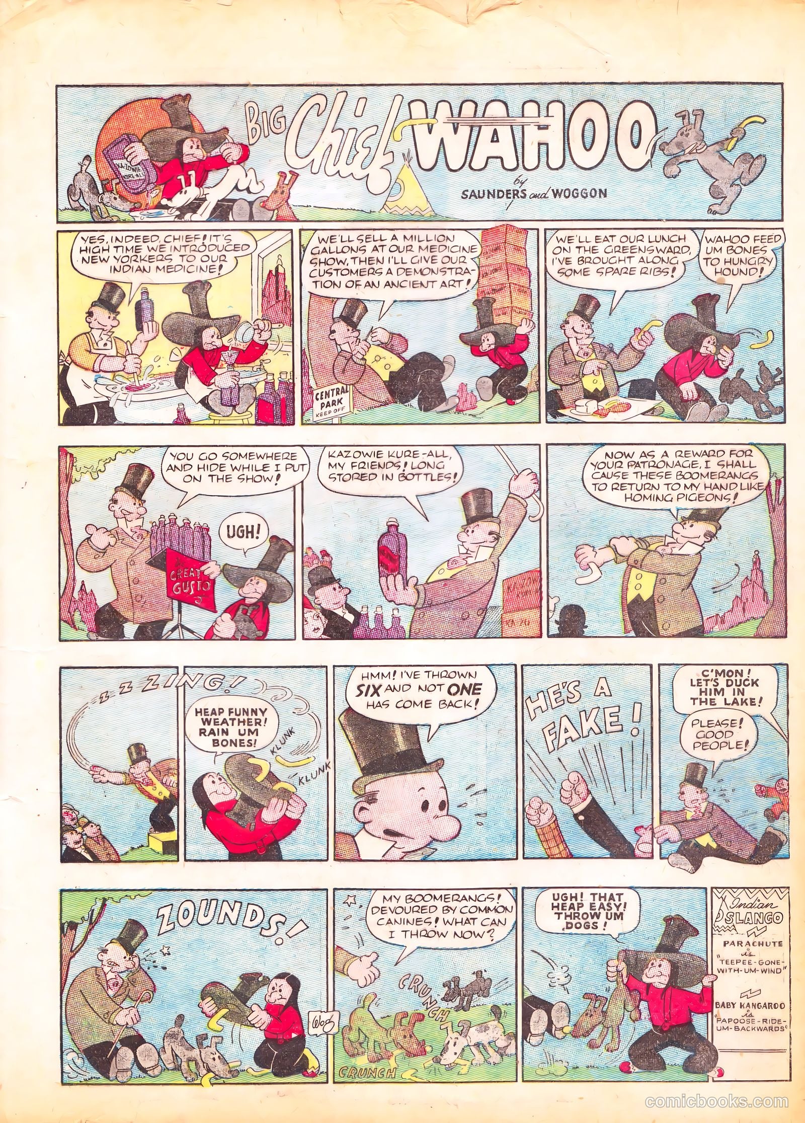 Famous Funnies #53 — page 21 of 64