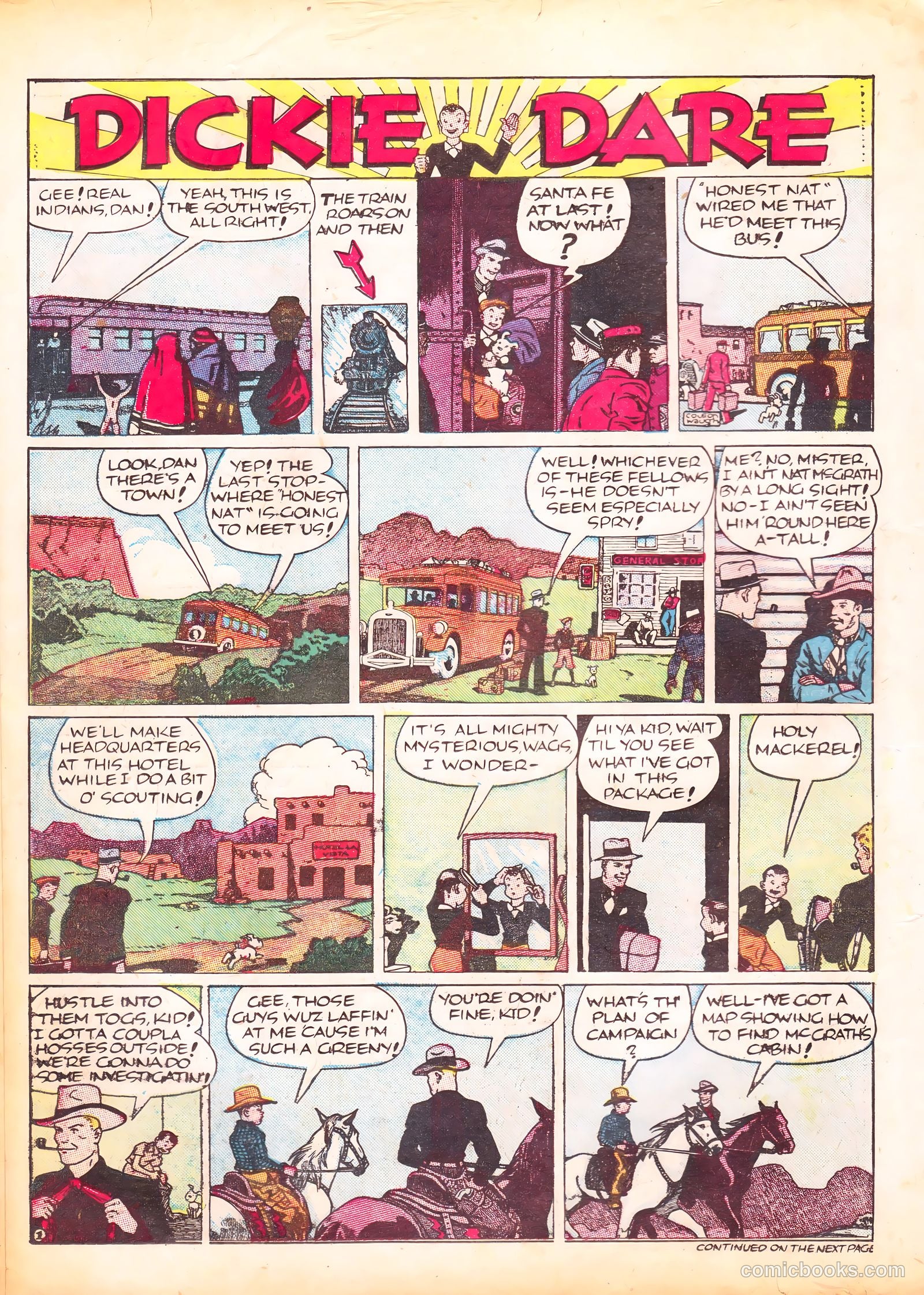 Famous Funnies #53 — page 22 of 64