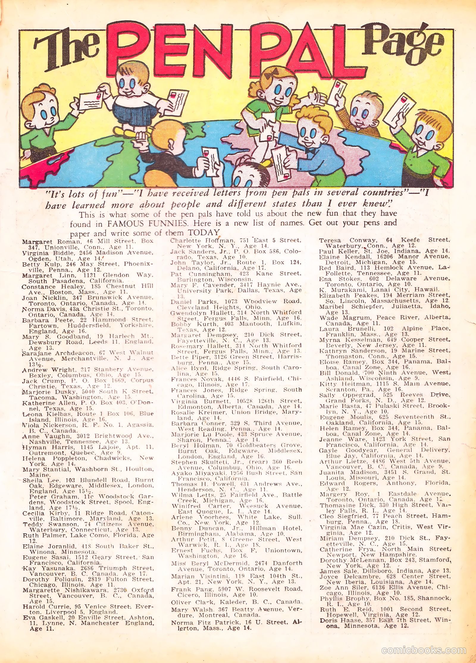 Famous Funnies #53 — page 31 of 64