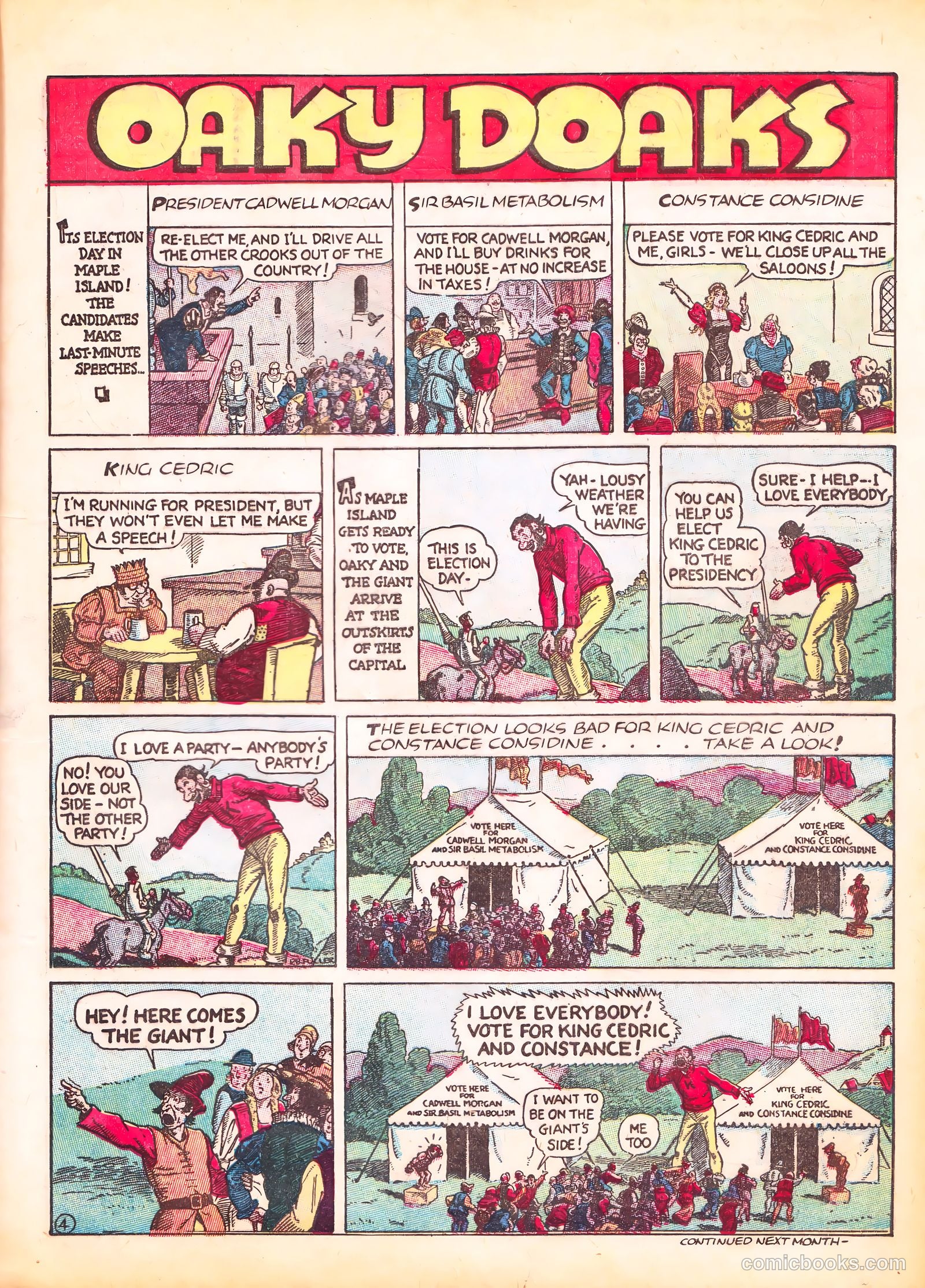 Famous Funnies #53 — page 37 of 64