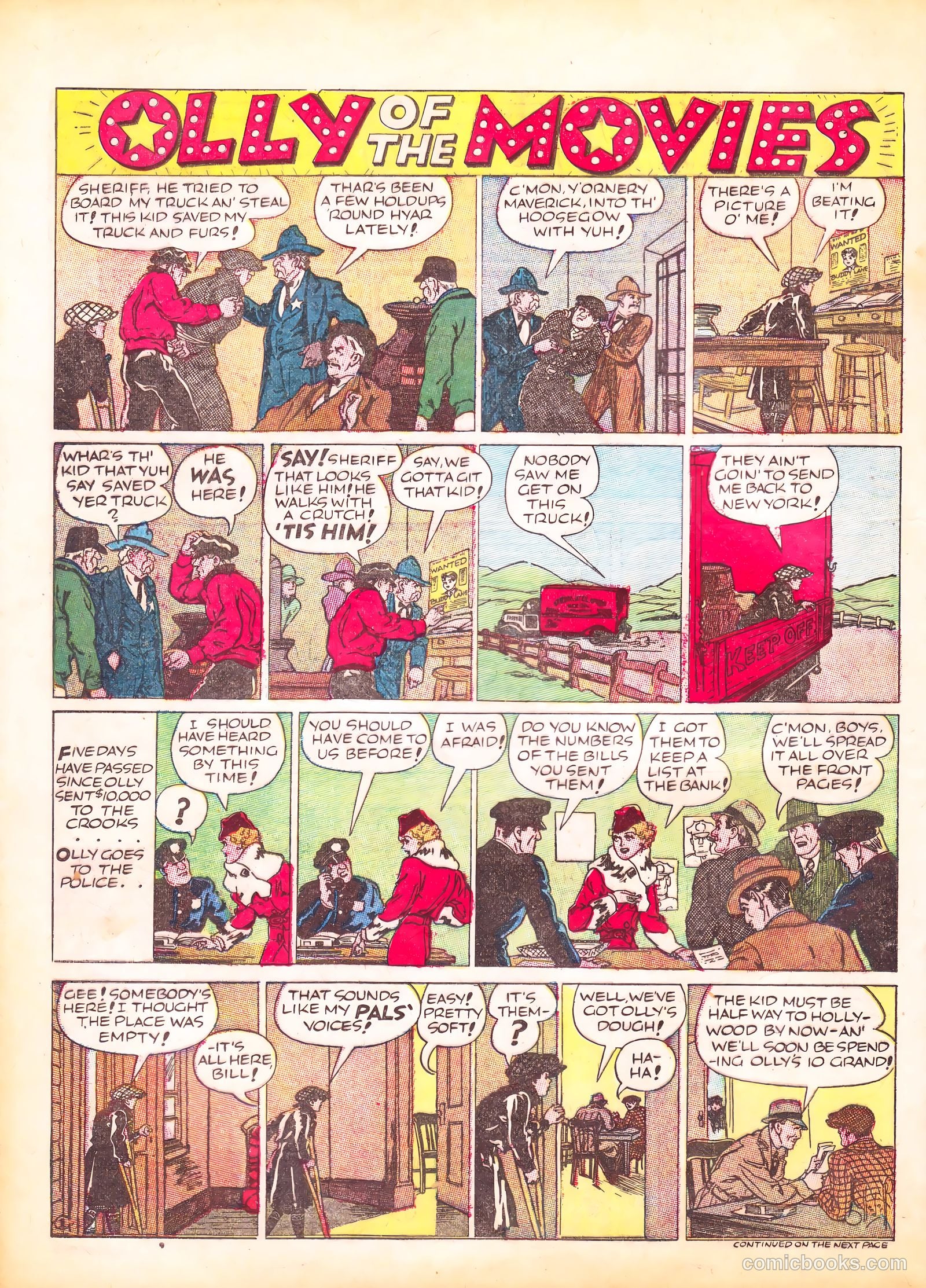 Famous Funnies #53 — page 40 of 64