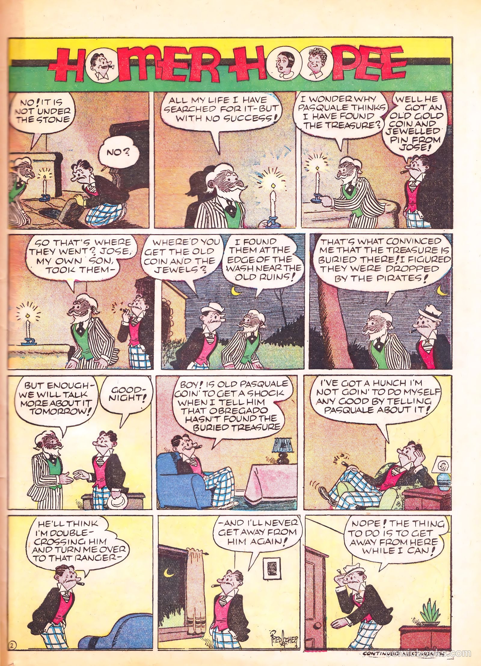 Famous Funnies #53 — page 59 of 64