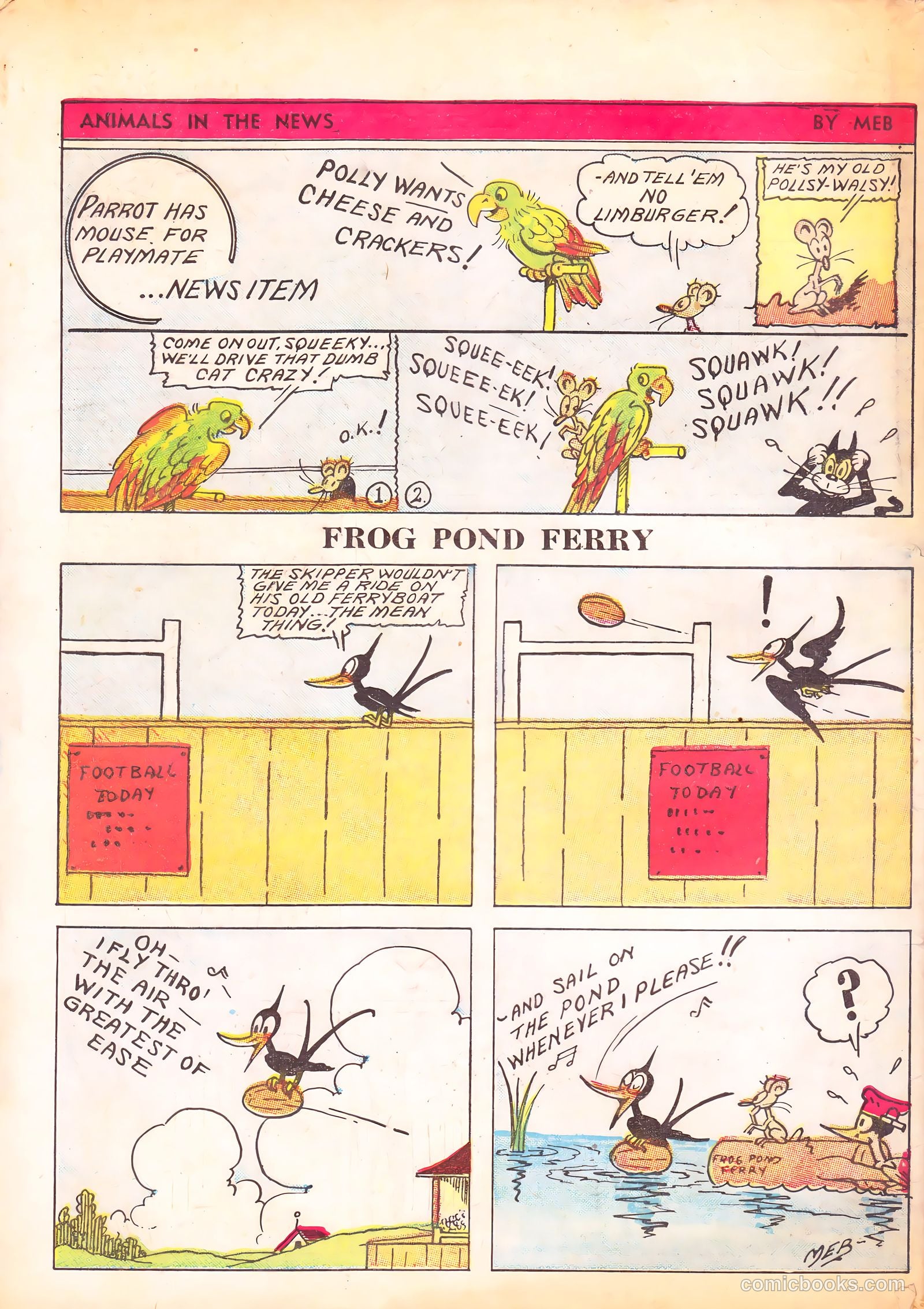Famous Funnies #53 — page 62 of 64