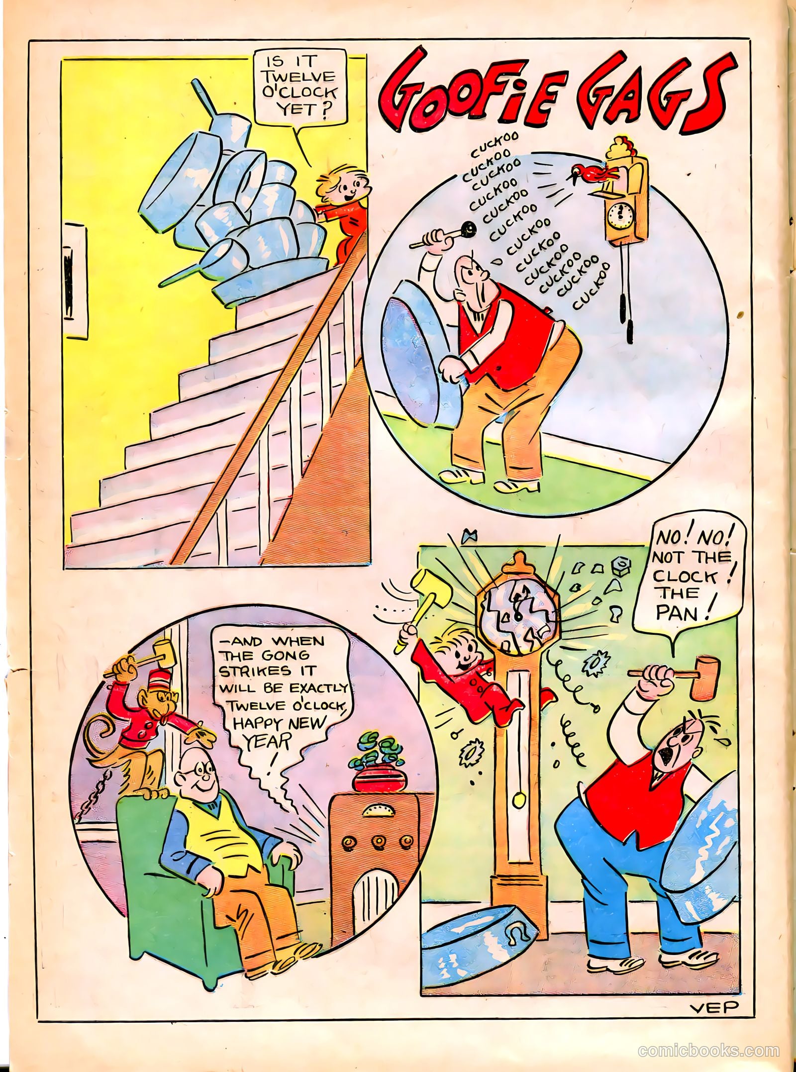 Famous Funnies #54 — page 4 of 64