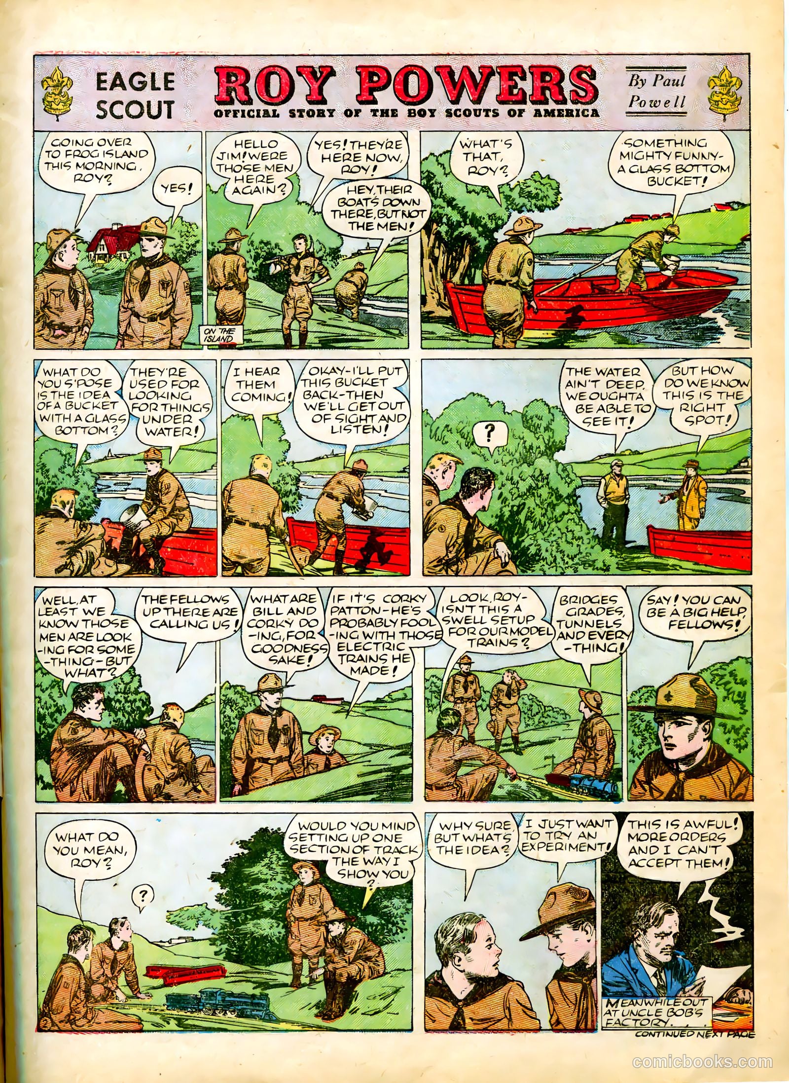 Famous Funnies #54 — page 7 of 64