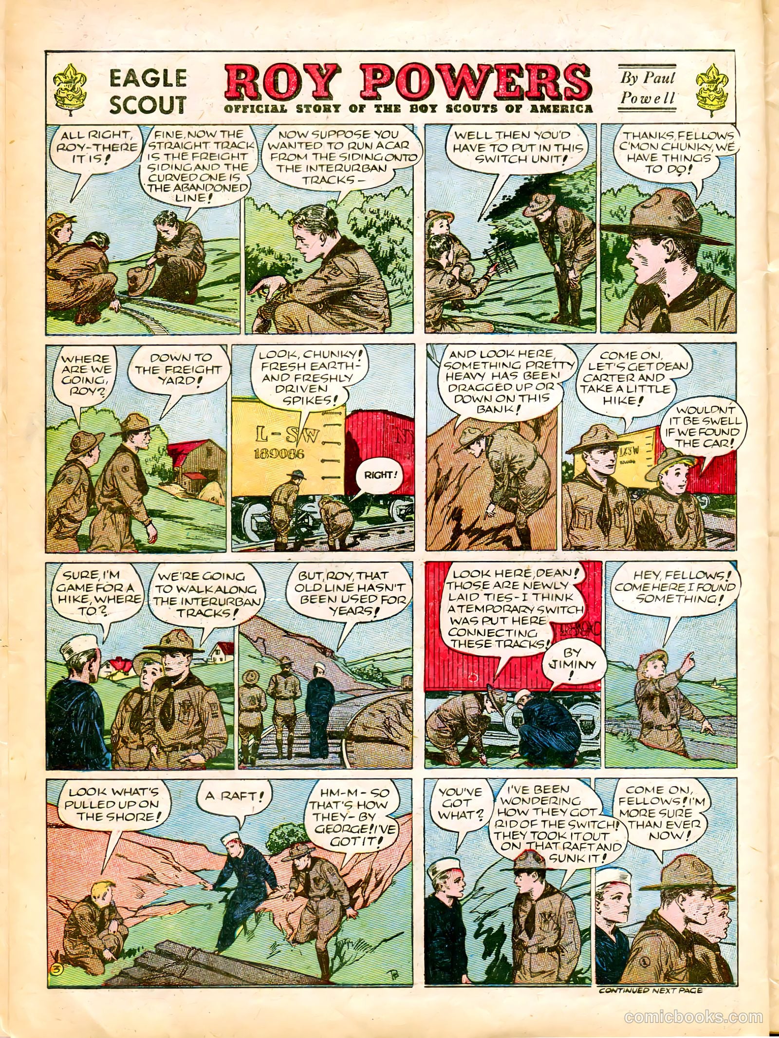 Famous Funnies #54 — page 8 of 64