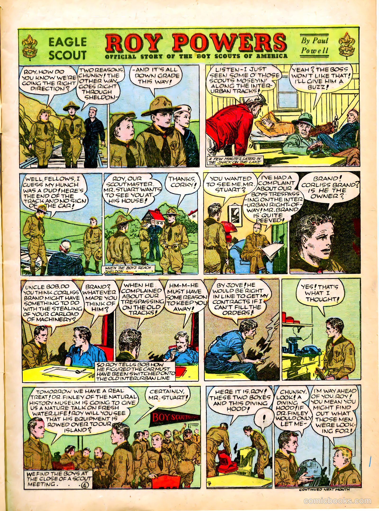 Famous Funnies #54 — page 9 of 64