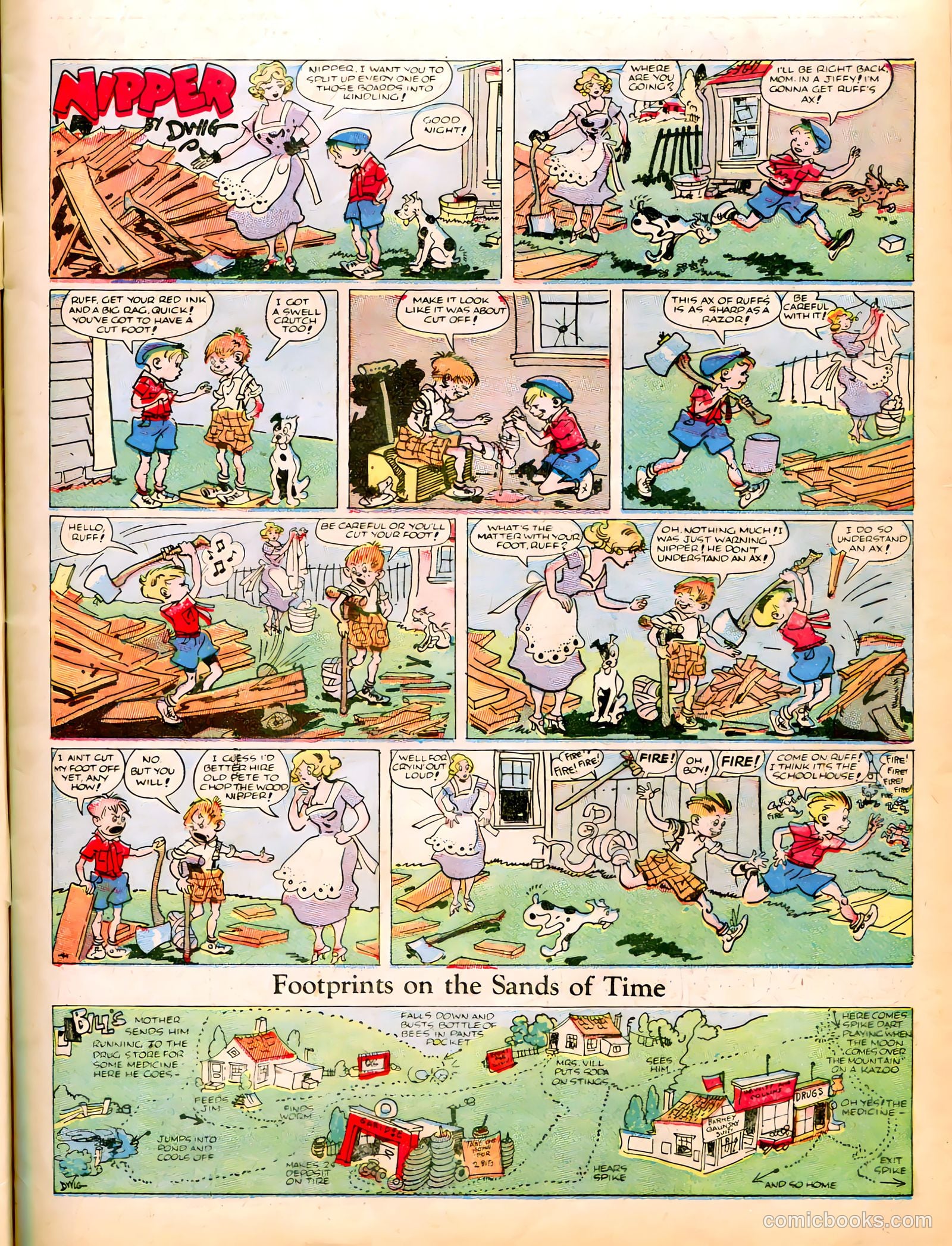 Famous Funnies #54 — page 11 of 64