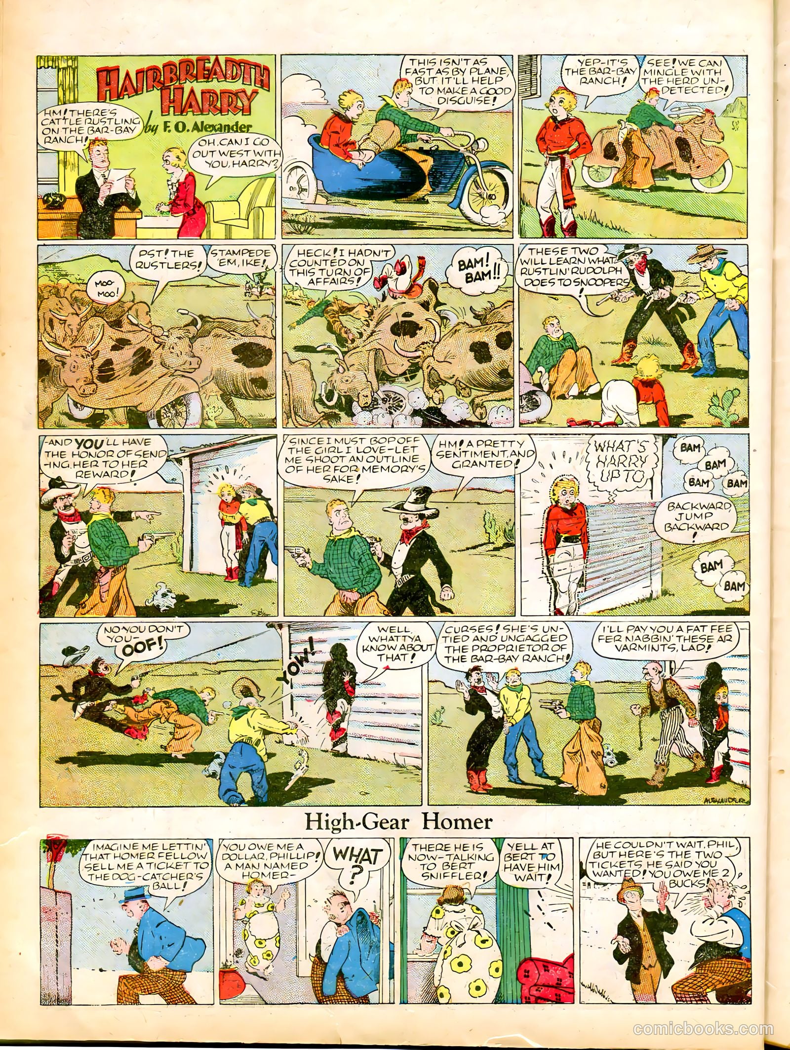 Famous Funnies #54 — page 16 of 64