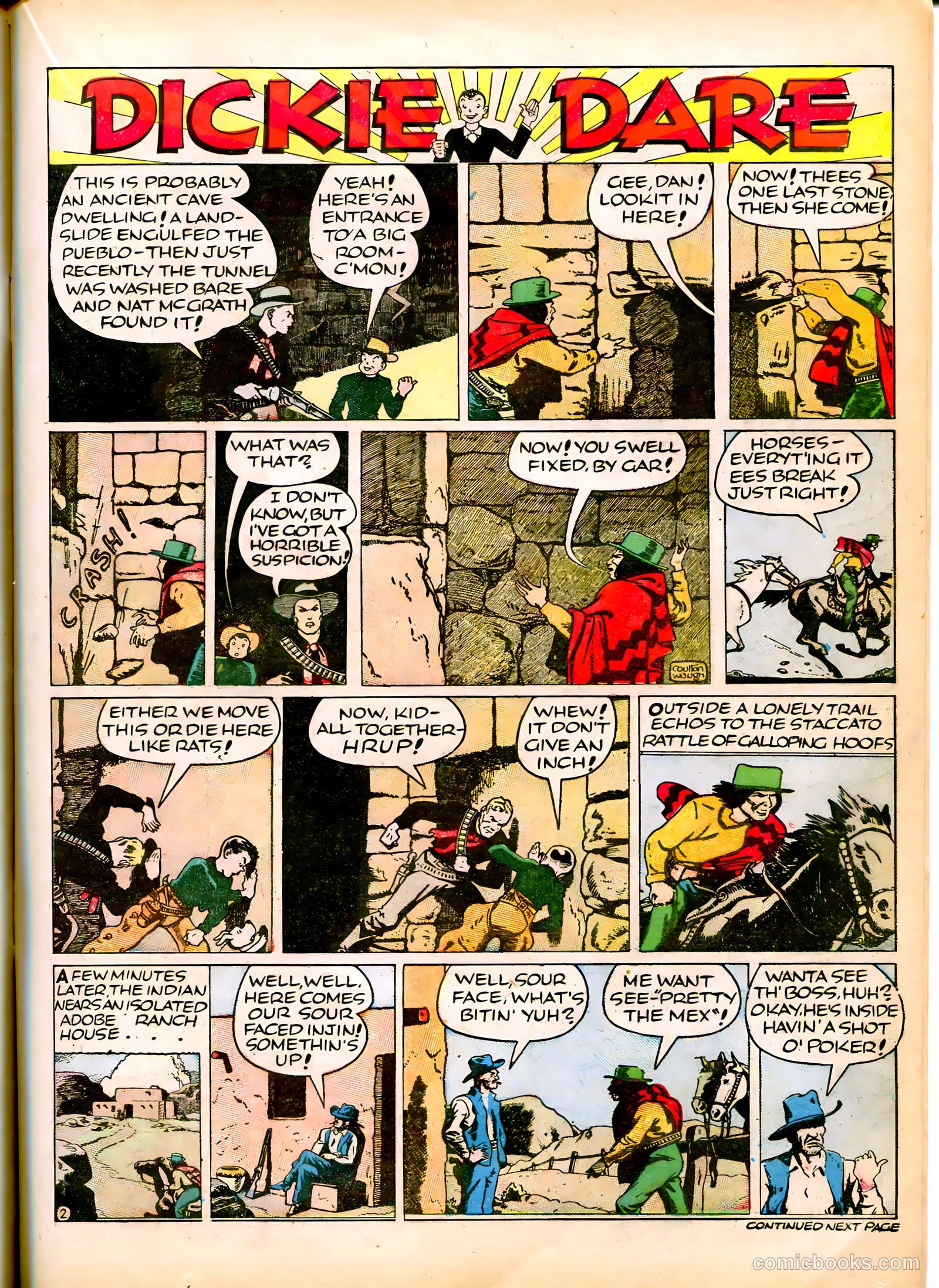 Famous Funnies #54 — page 23 of 64