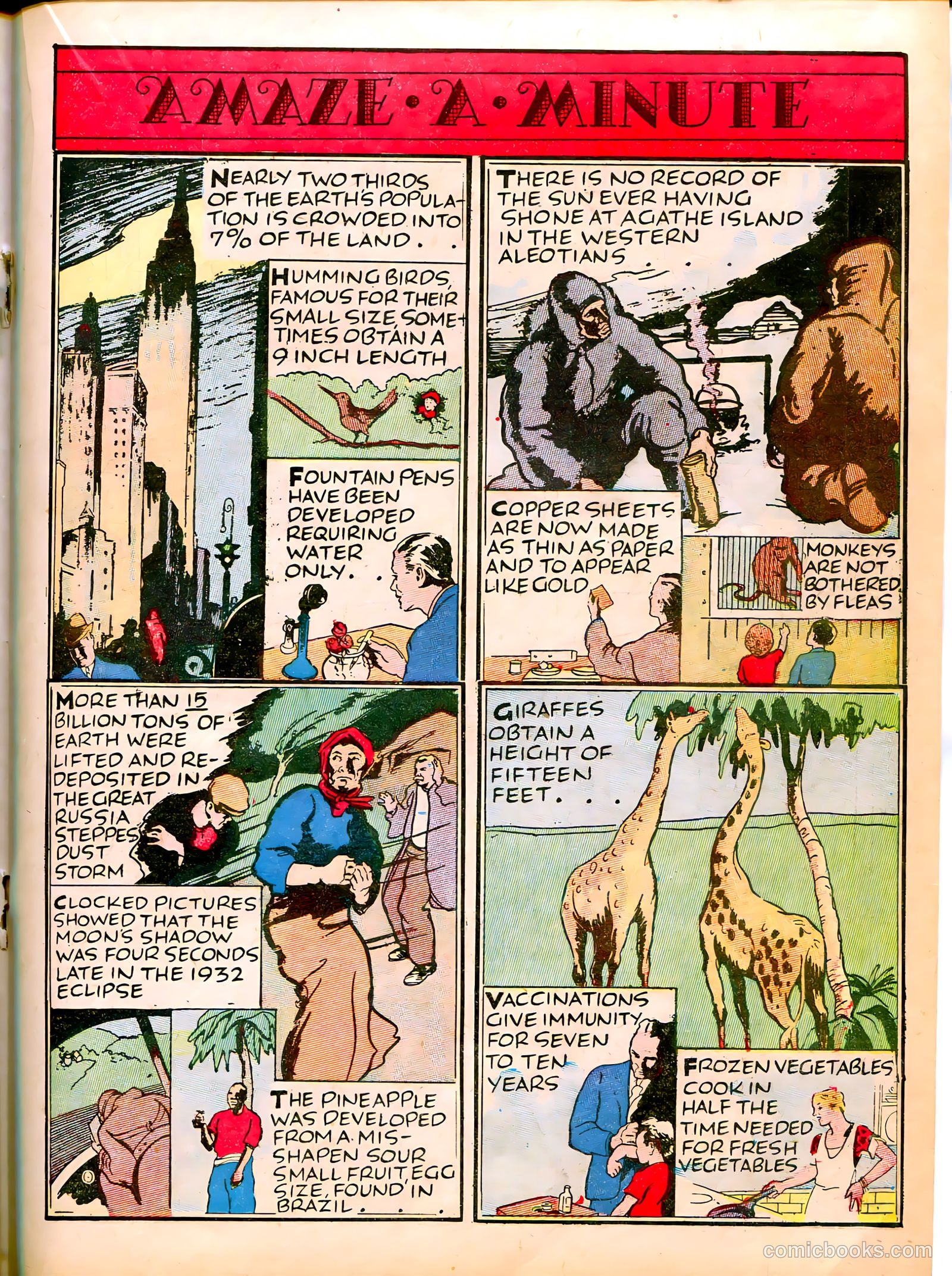 Famous Funnies #54 — page 31 of 64