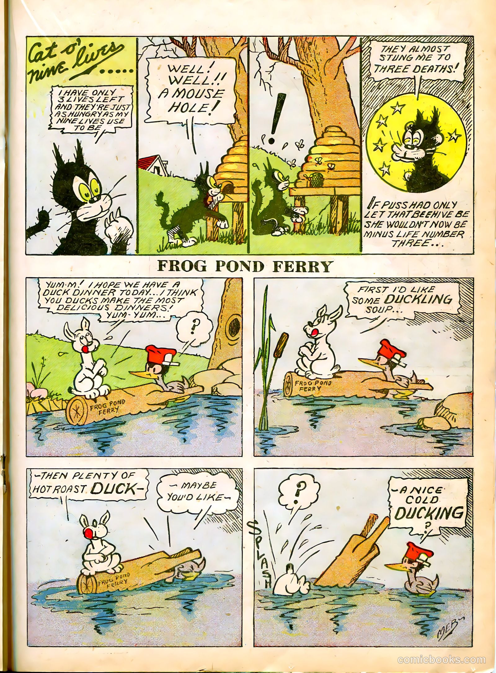 Famous Funnies #54 — page 33 of 64