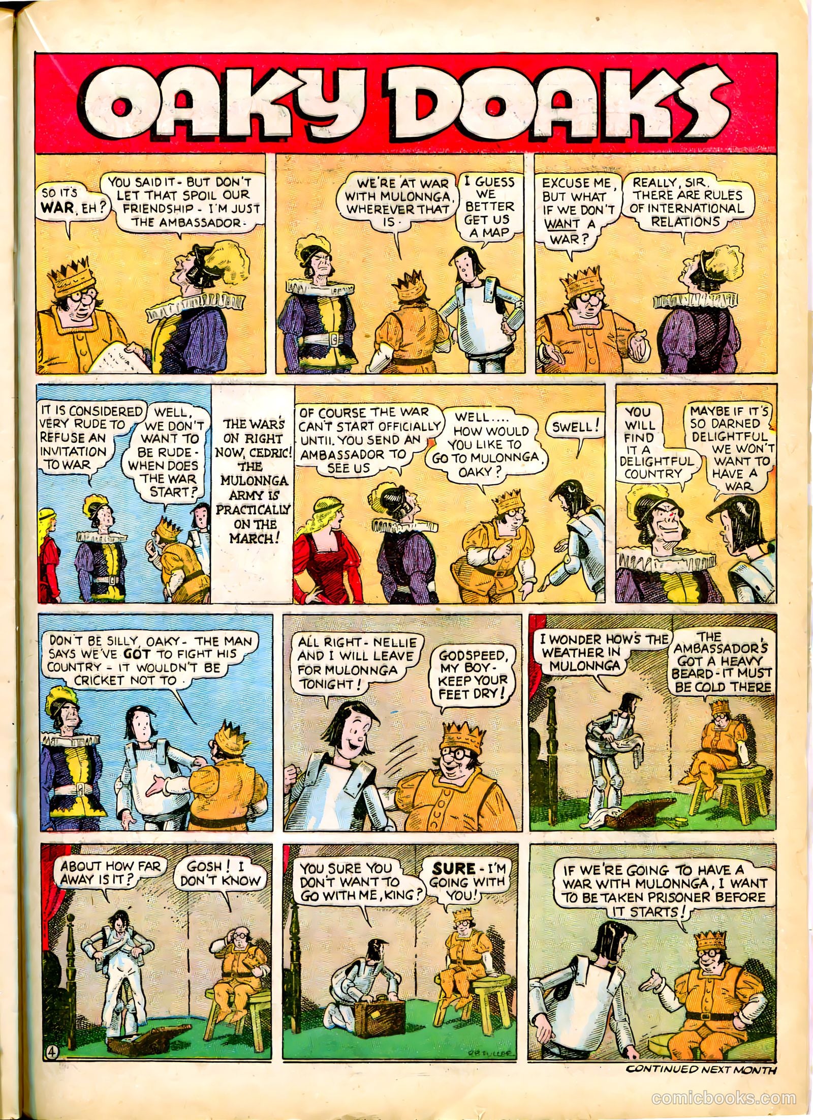 Famous Funnies #54 — page 37 of 64