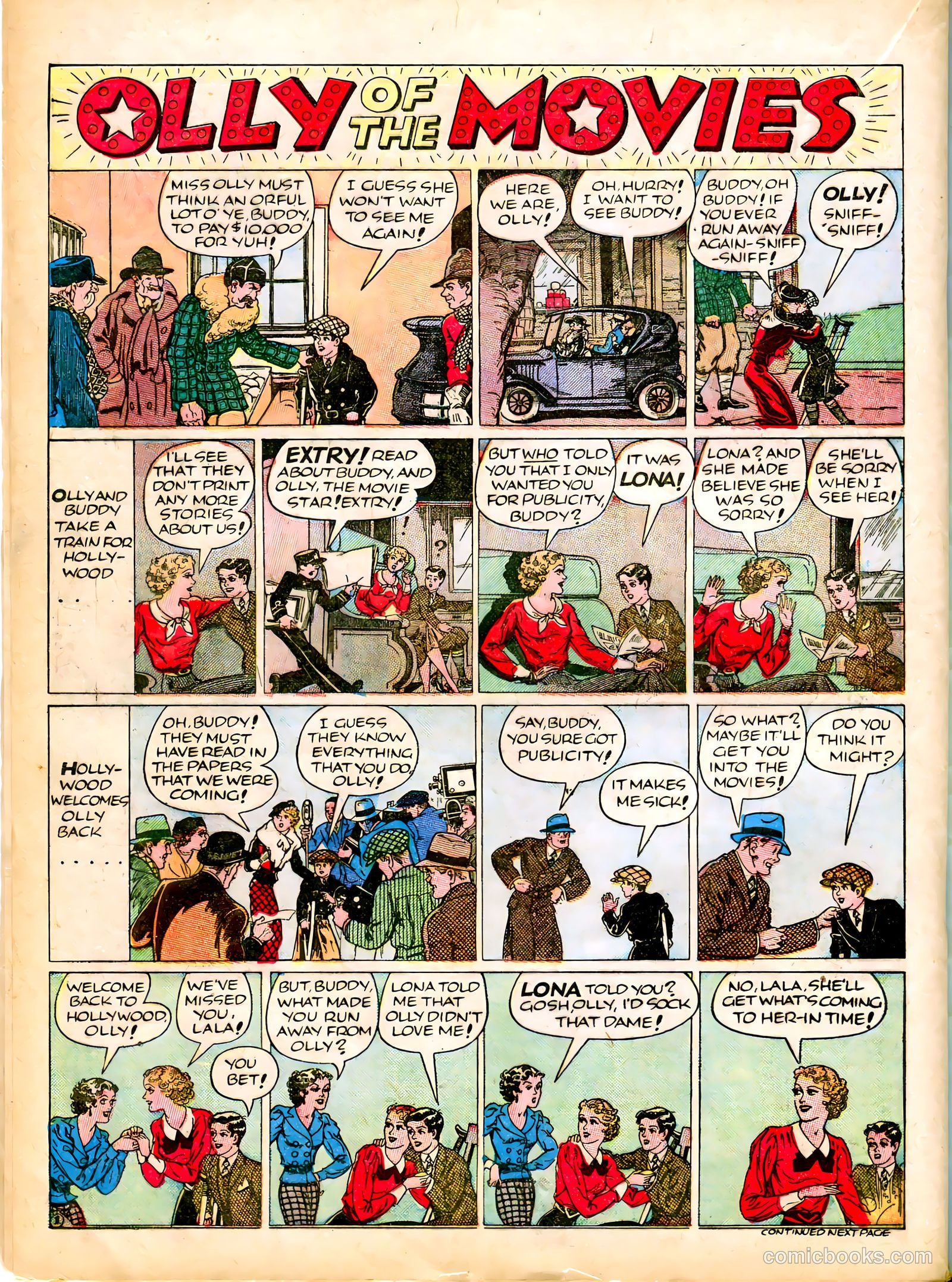 Famous Funnies #54 — page 40 of 64