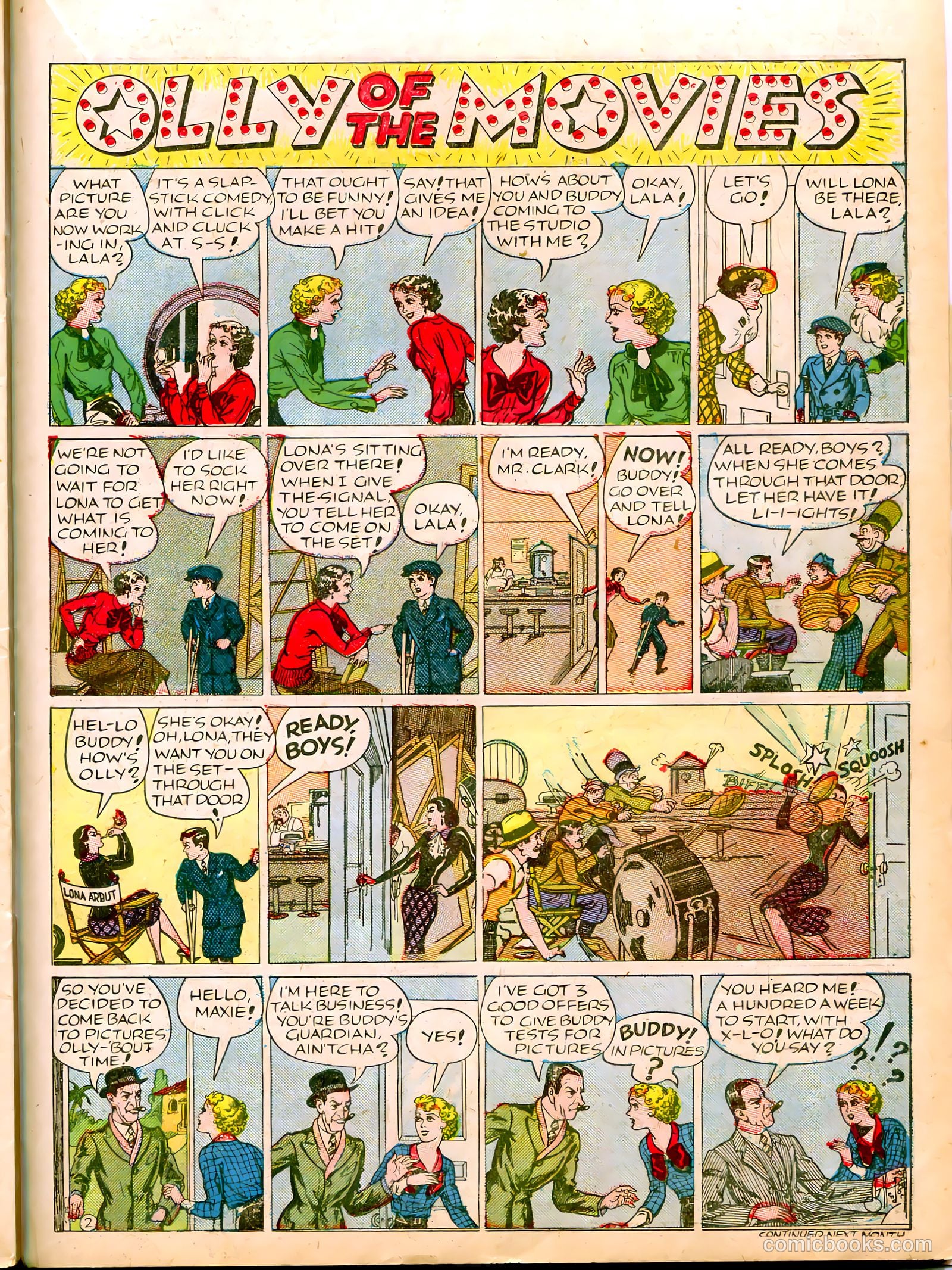Famous Funnies #54 — page 41 of 64