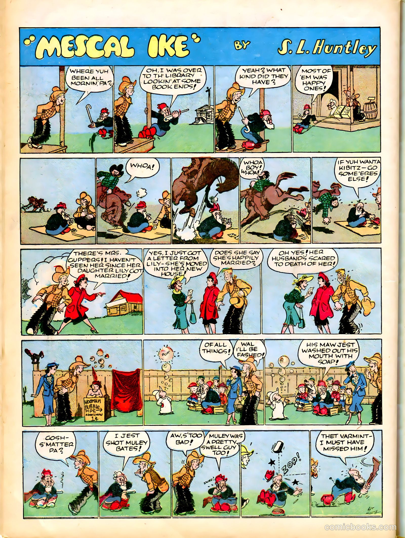 Famous Funnies #54 — page 46 of 64