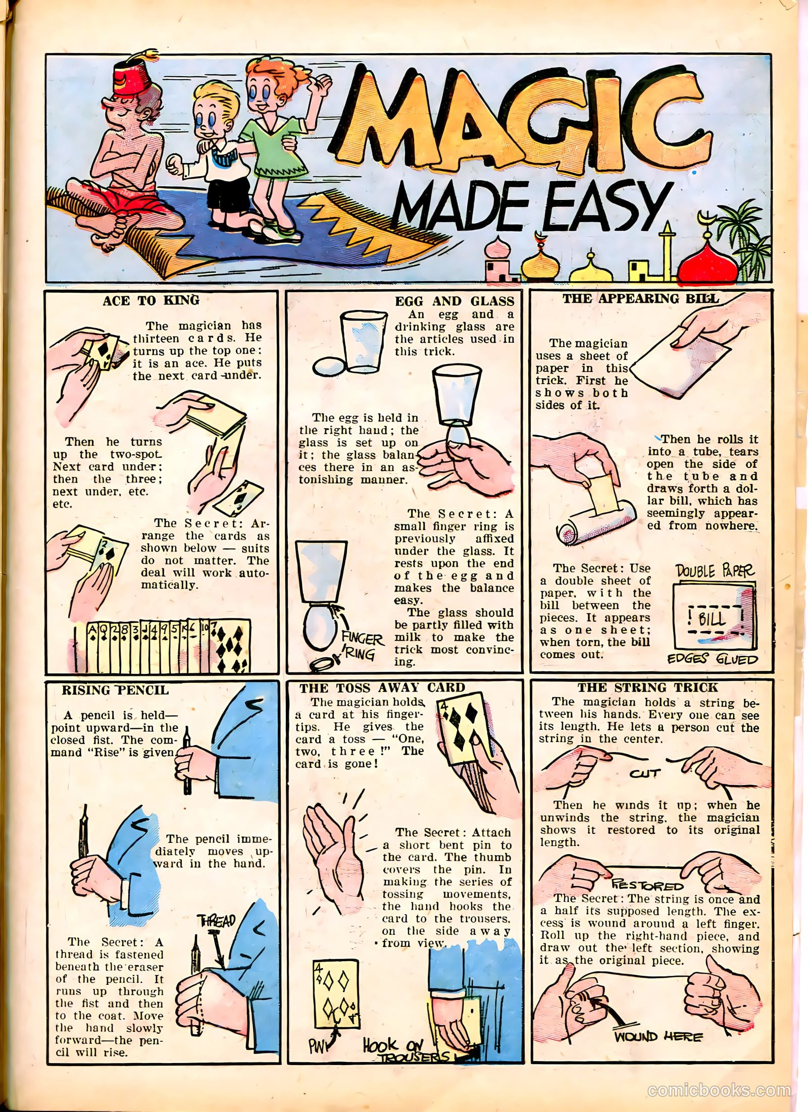 Famous Funnies #54 — page 47 of 64