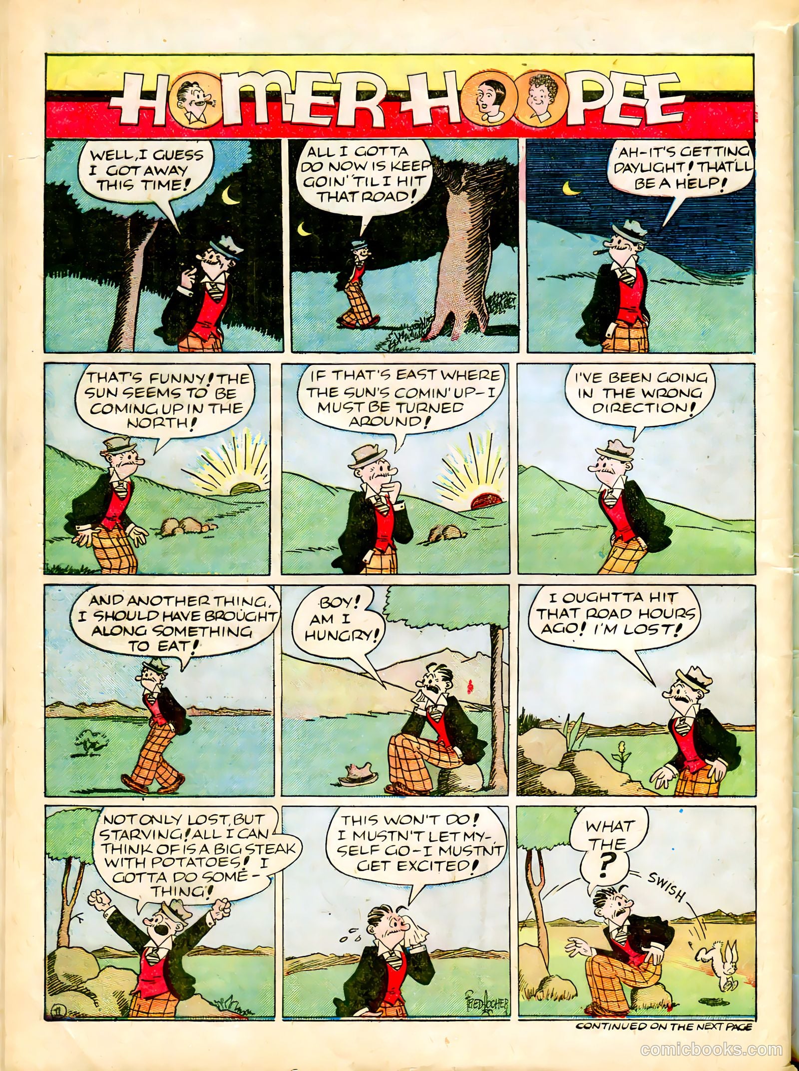 Famous Funnies #54 — page 58 of 64