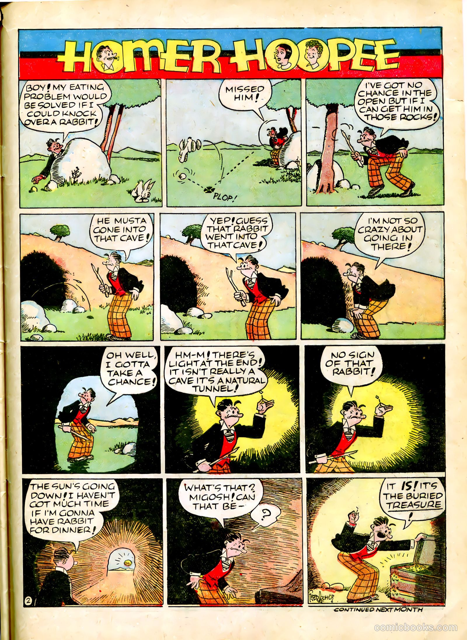 Famous Funnies #54 — page 59 of 64