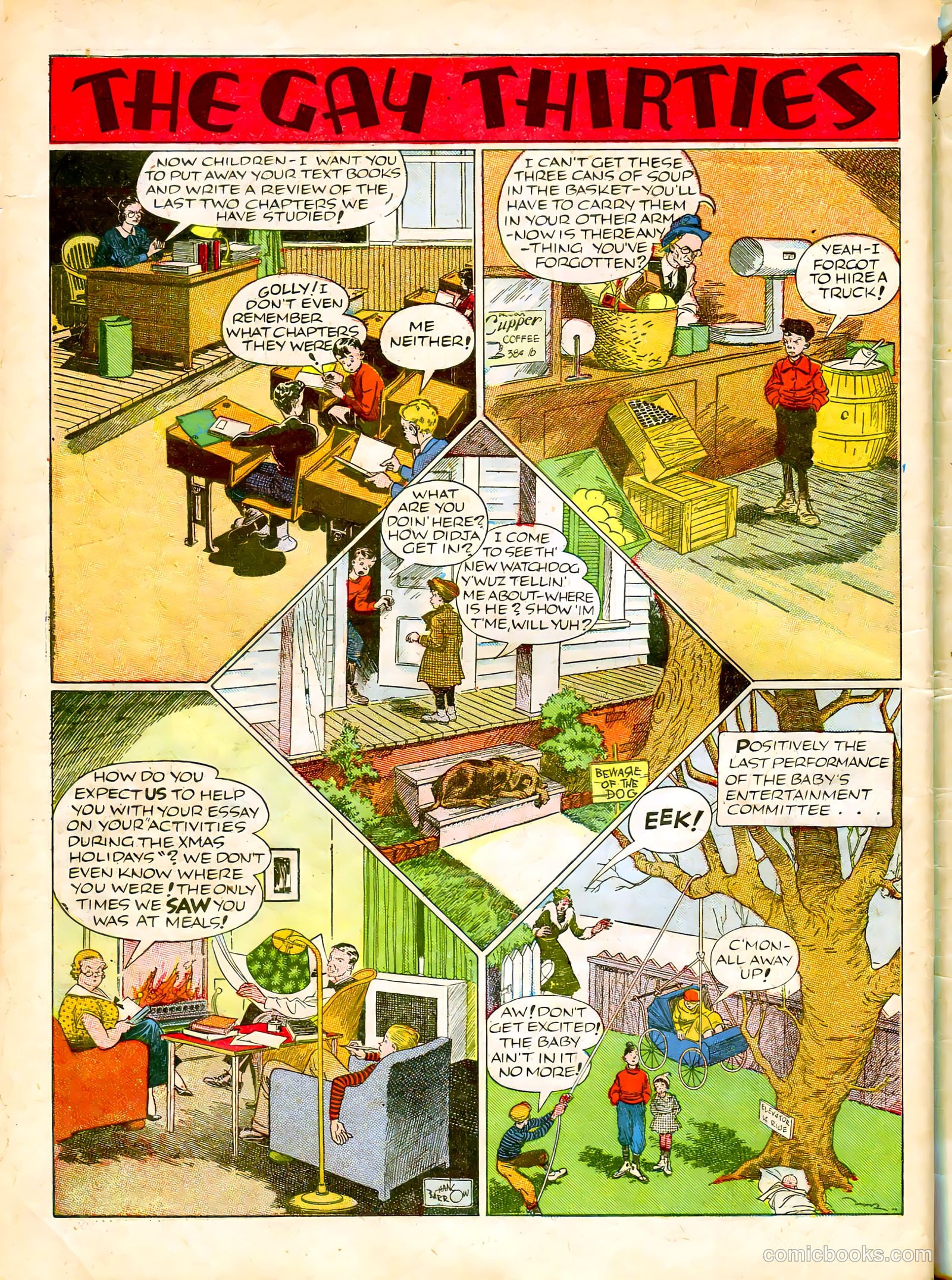 Famous Funnies #54 — page 60 of 64