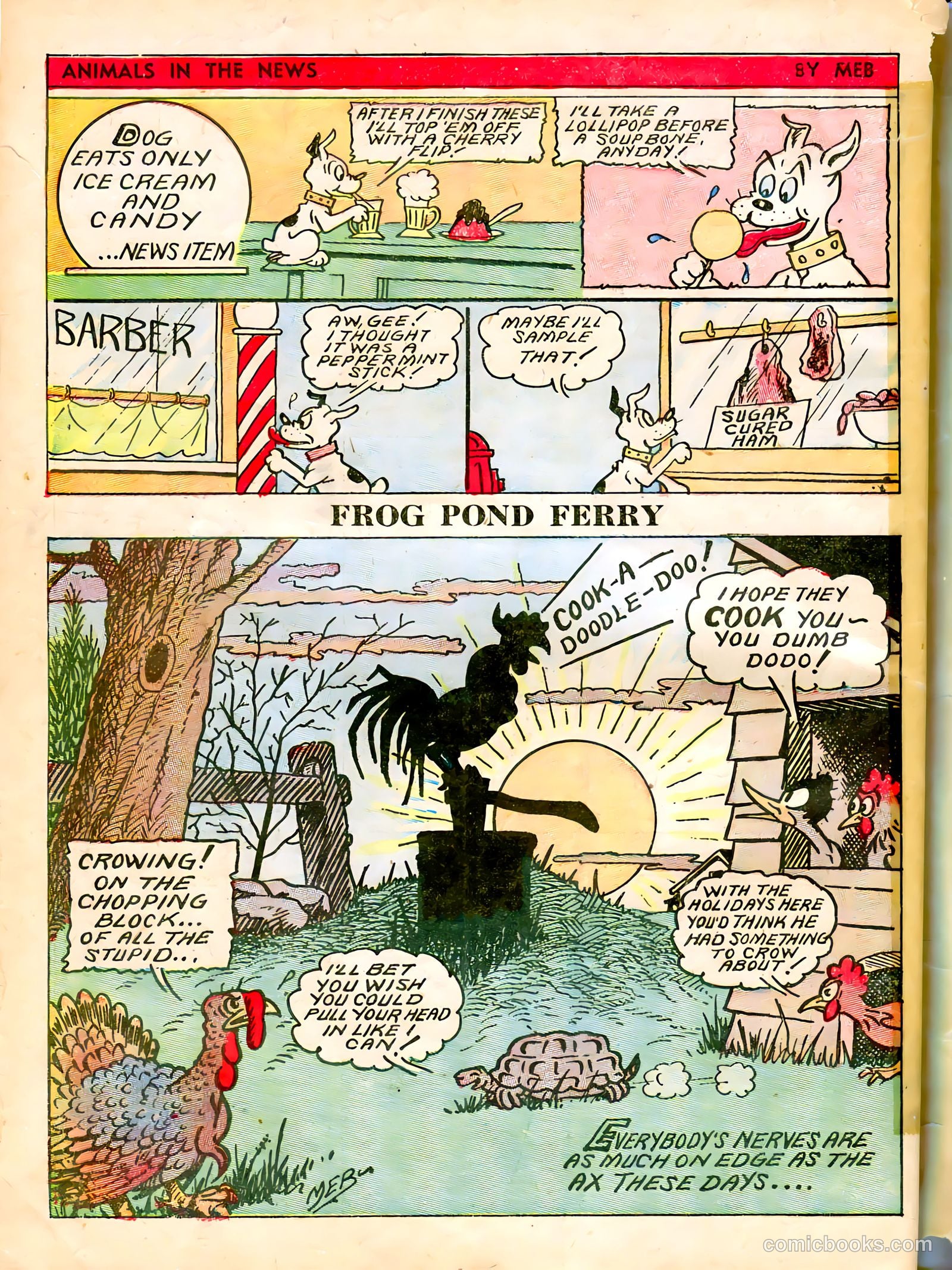 Famous Funnies #54 — page 62 of 64