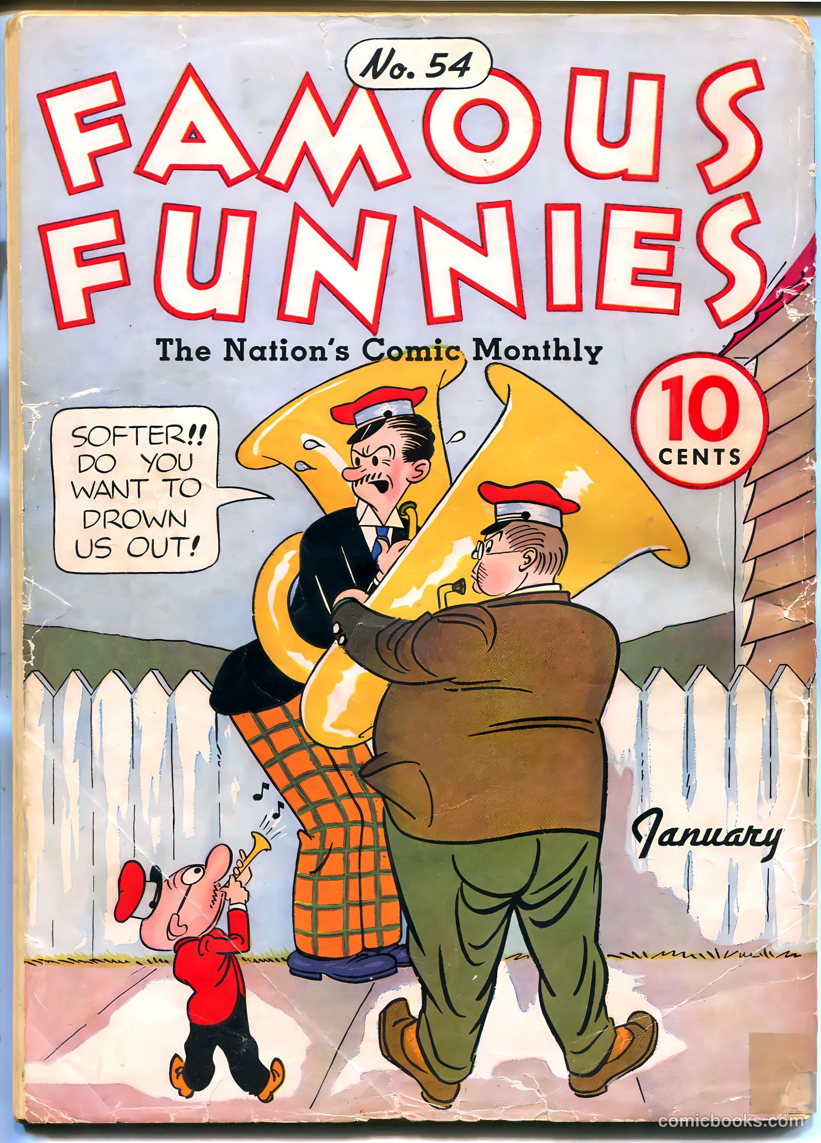Famous Funnies #54 — page 64 of 64