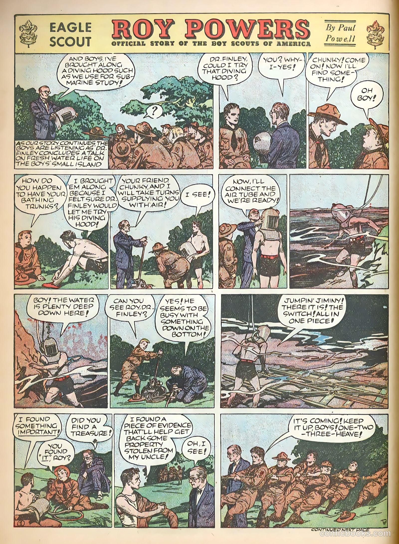 Famous Funnies #55 — page 6 of 66