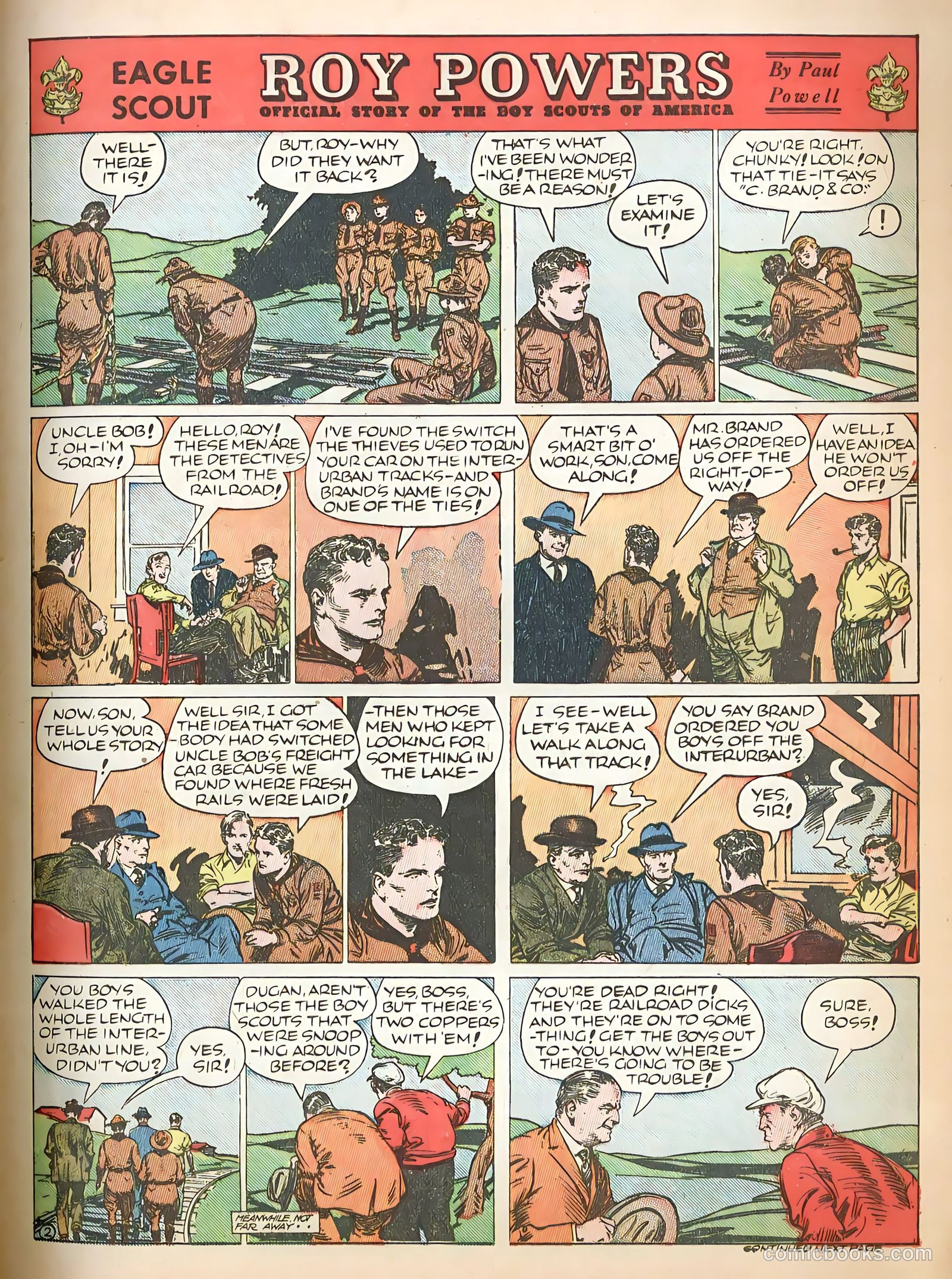 Famous Funnies #55 — page 7 of 66