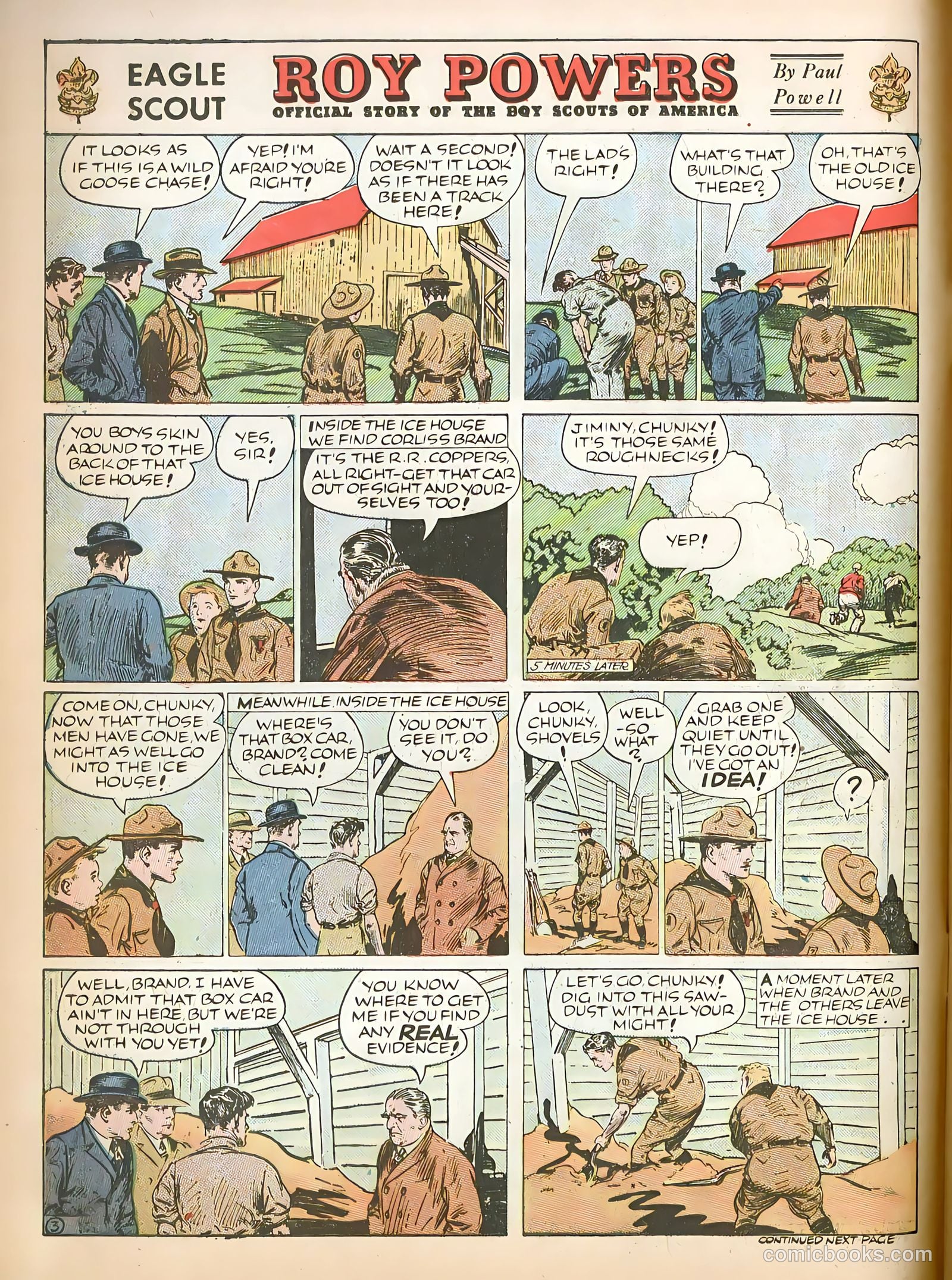 Famous Funnies #55 — page 8 of 66
