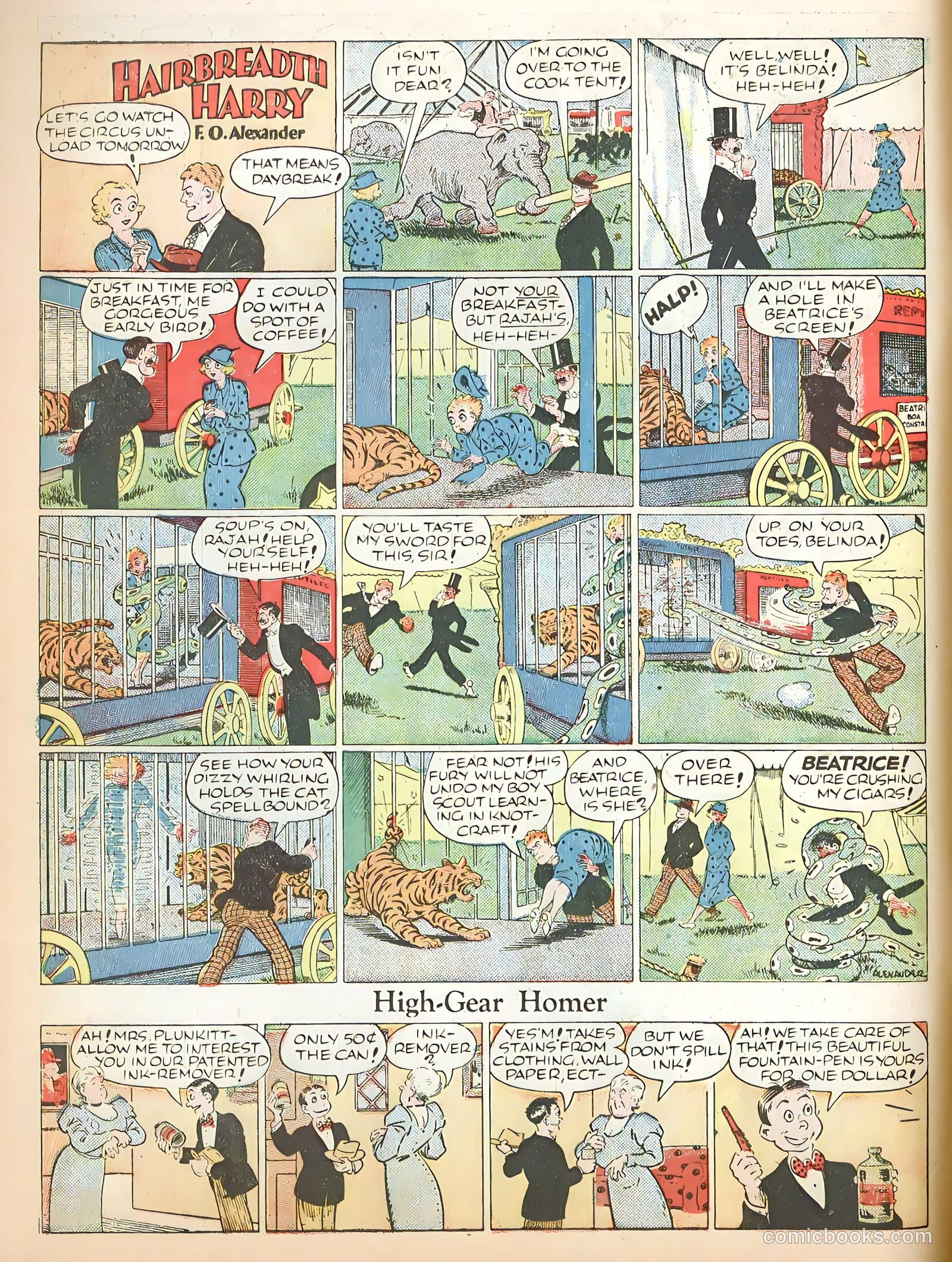 Famous Funnies #55 — page 16 of 66