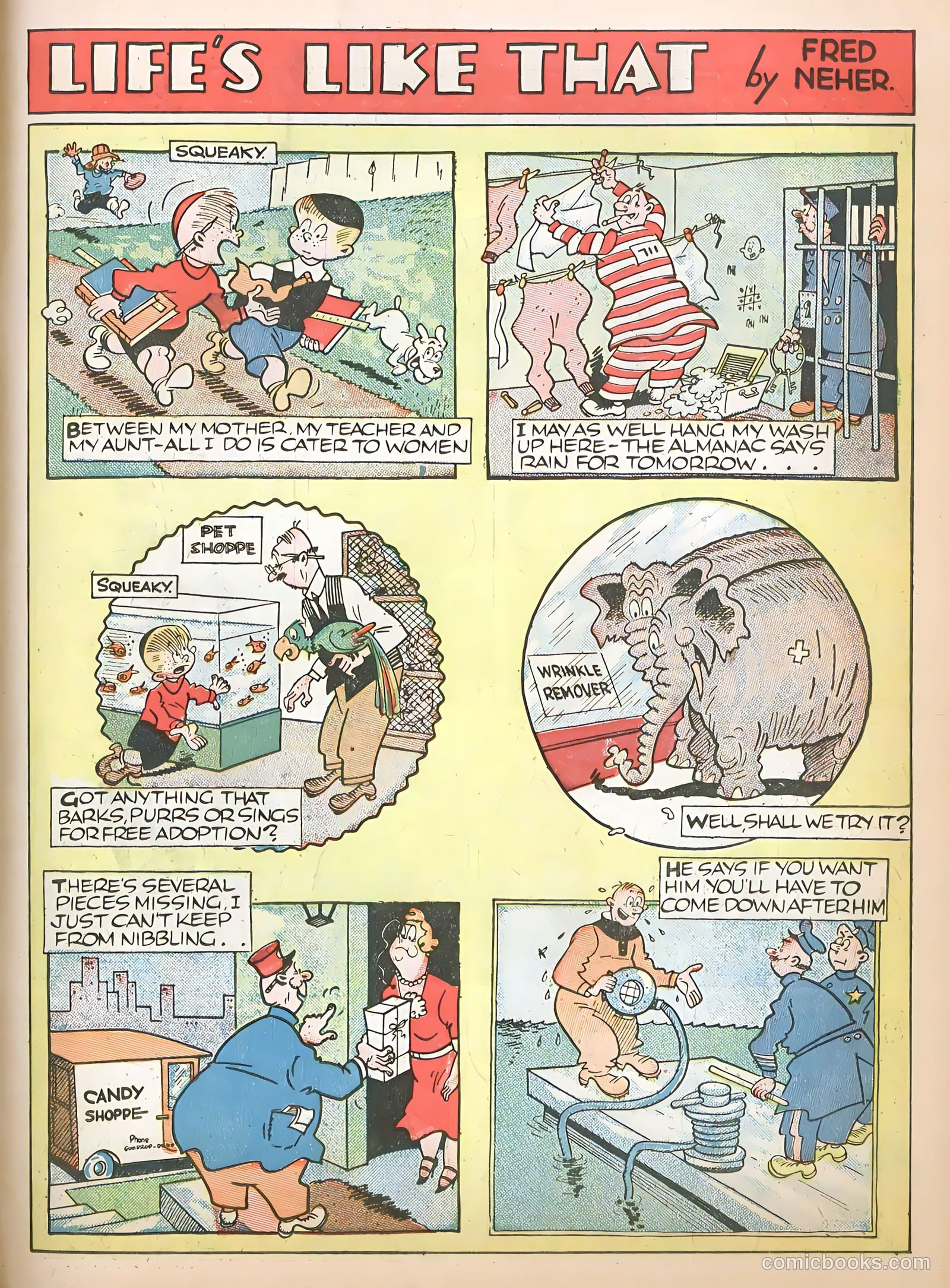 Famous Funnies #55 — page 17 of 66