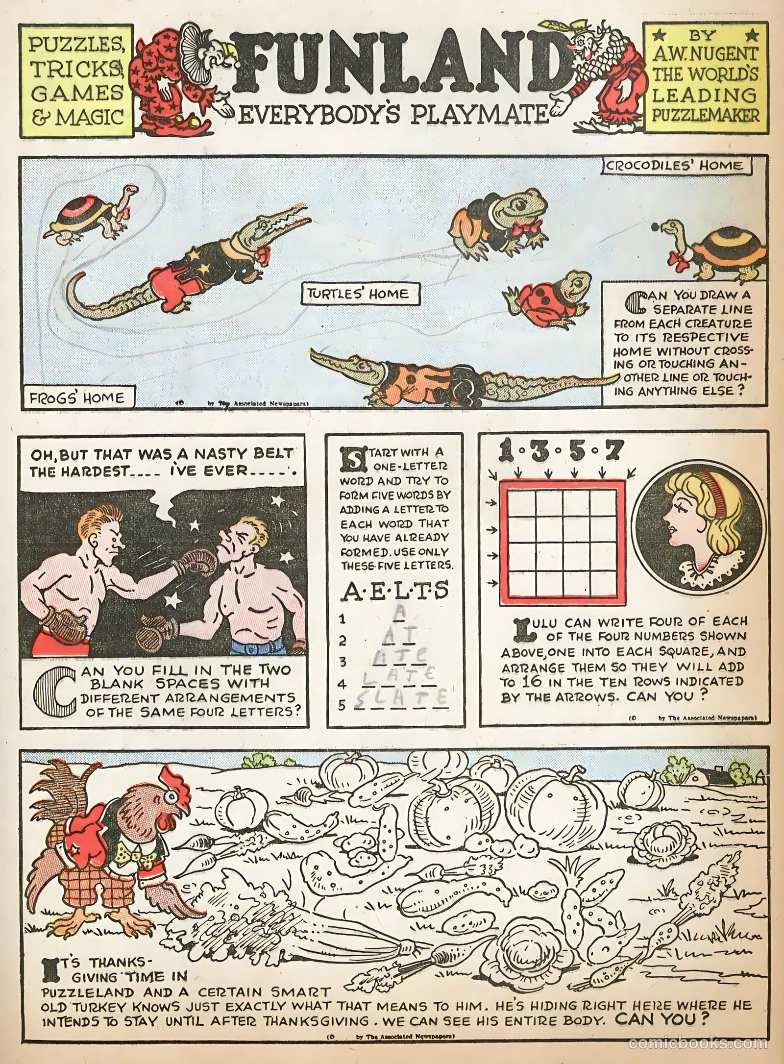 Famous Funnies #55 — page 29 of 66