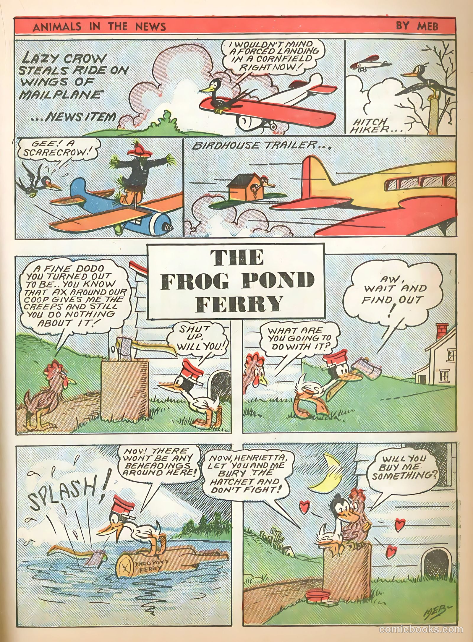 Famous Funnies #55 — page 34 of 66