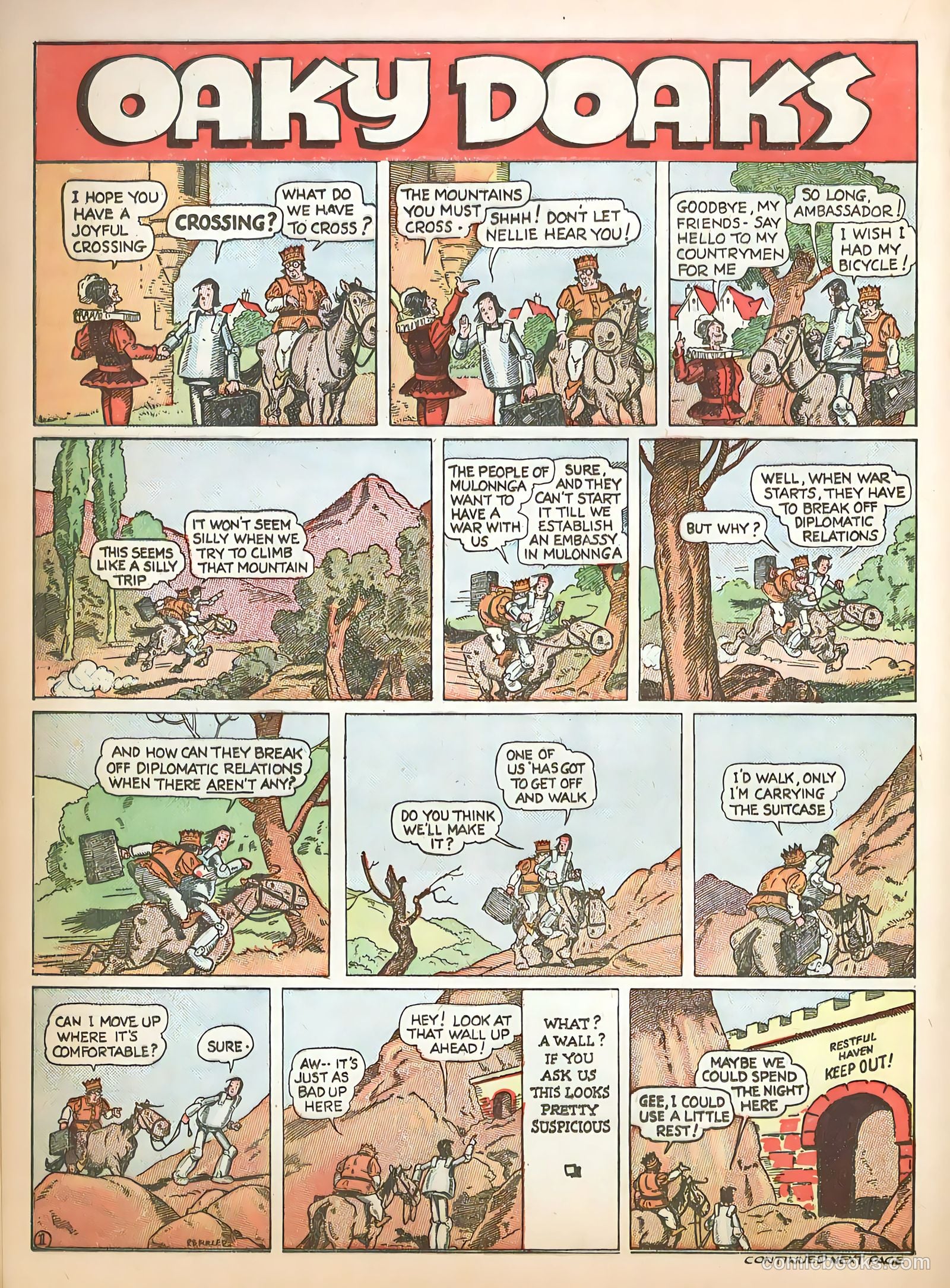 Famous Funnies #55 — page 35 of 66