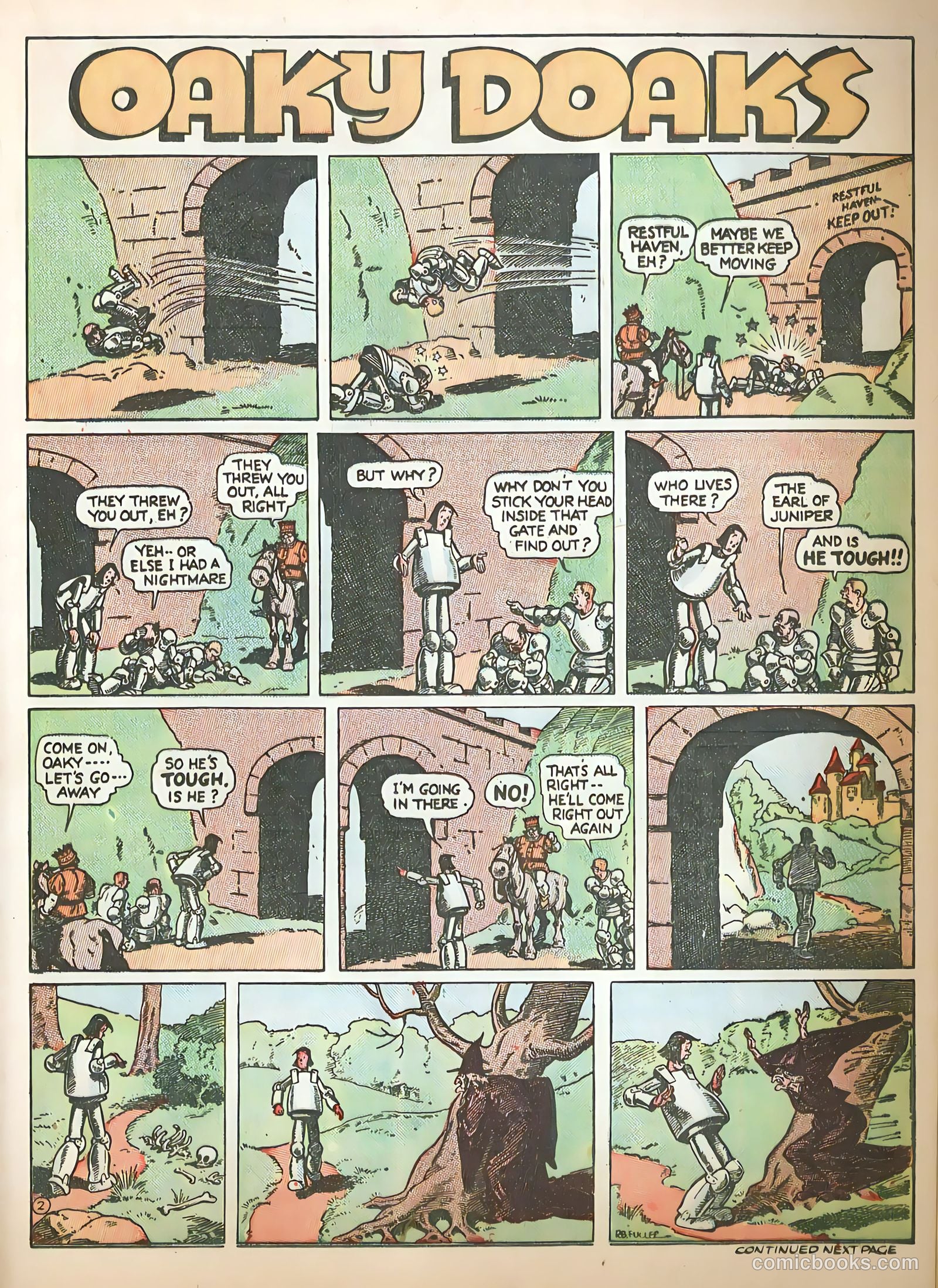 Famous Funnies #55 — page 36 of 66