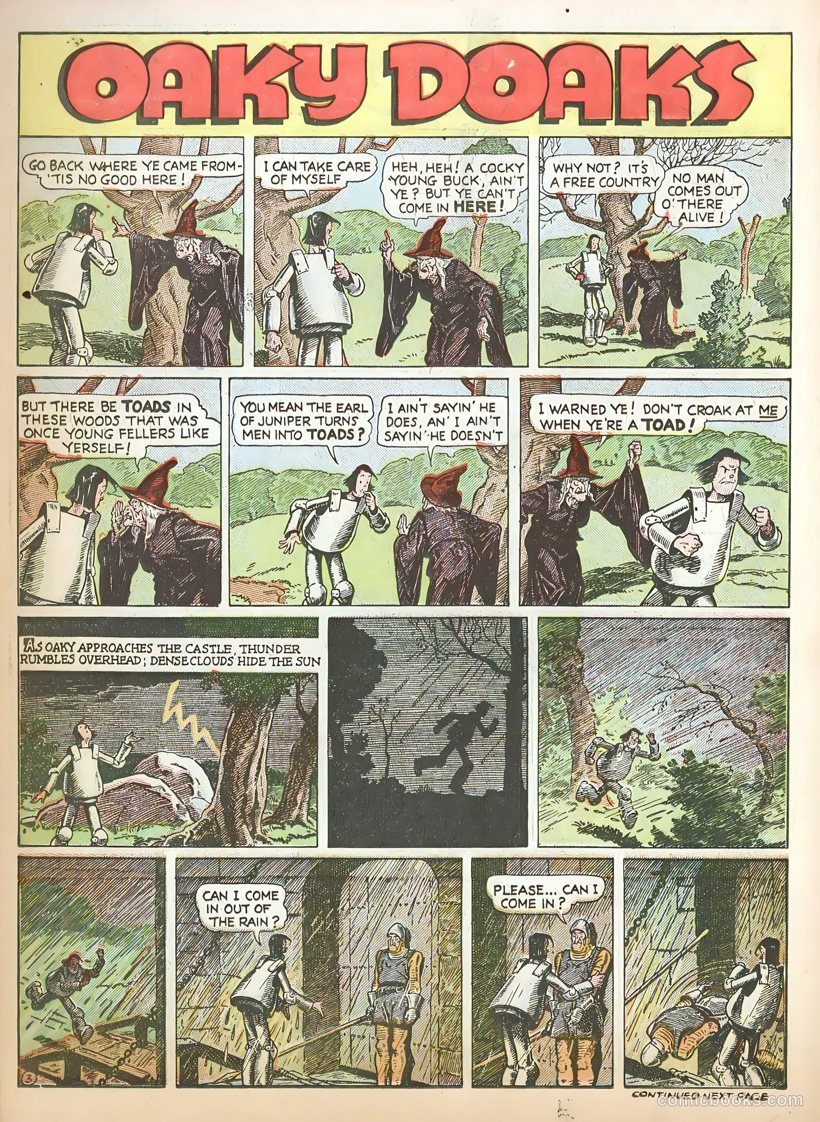 Famous Funnies #55 — page 37 of 66