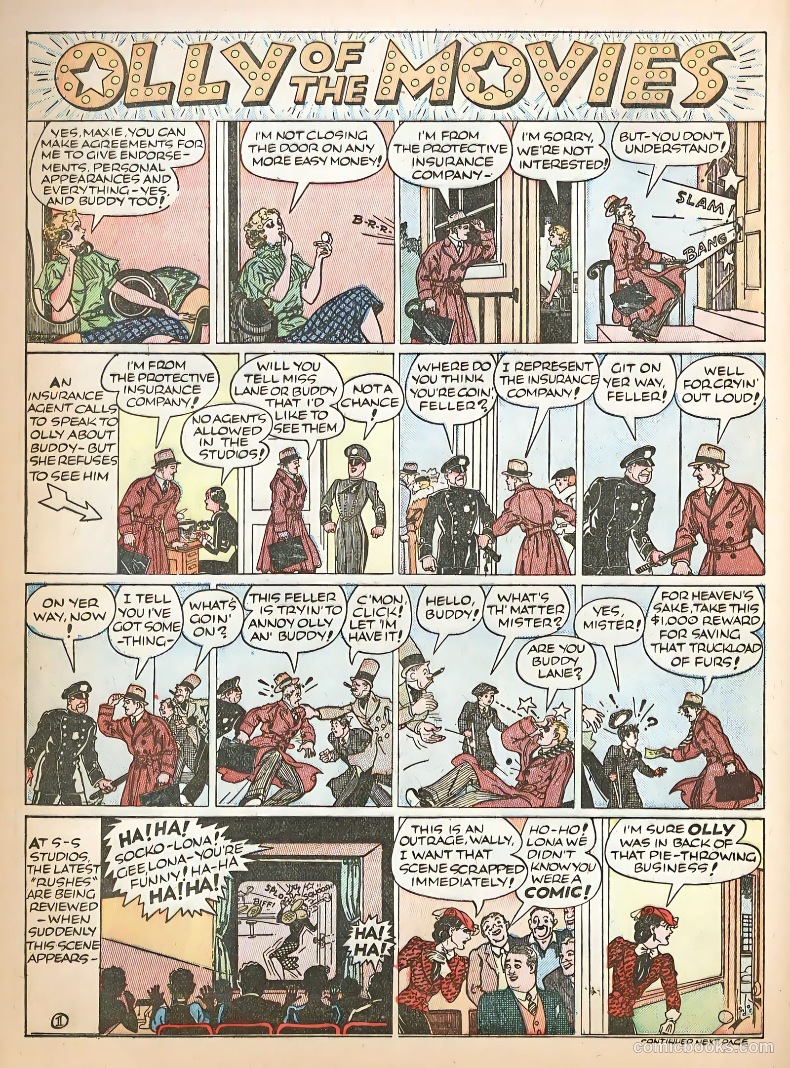 Famous Funnies #55 — page 41 of 66