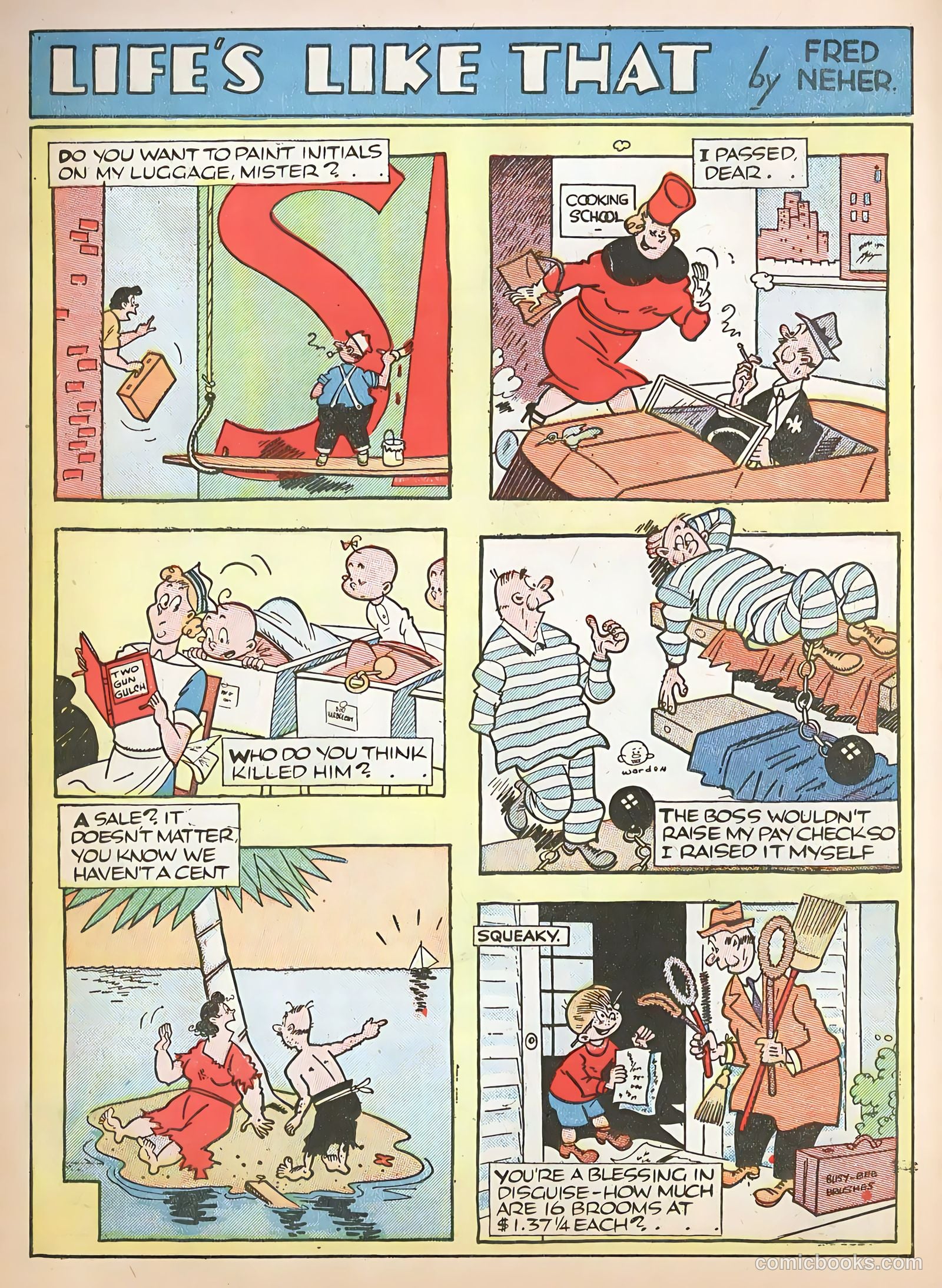 Famous Funnies #55 — page 55 of 66
