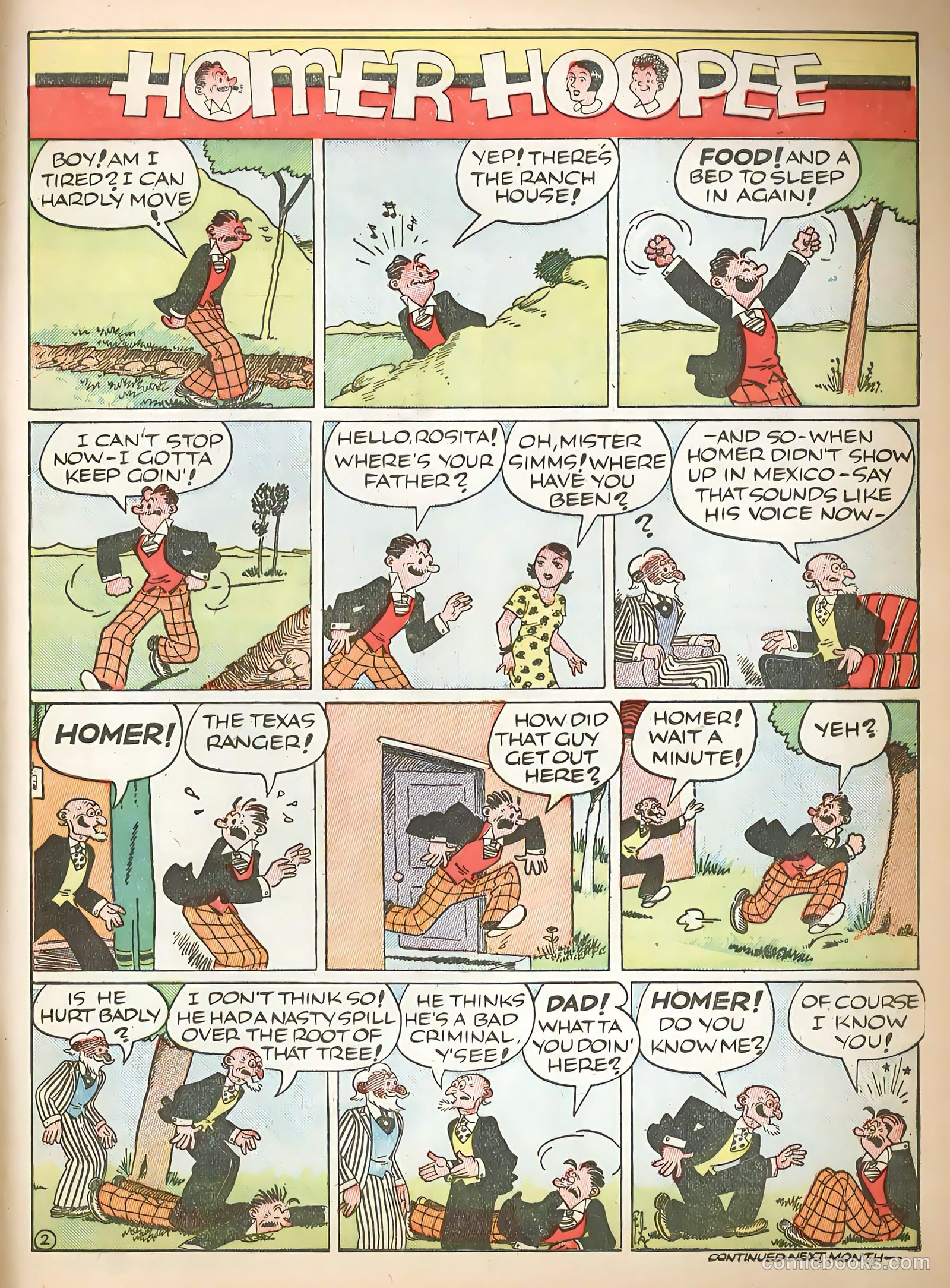Famous Funnies #55 — page 61 of 66