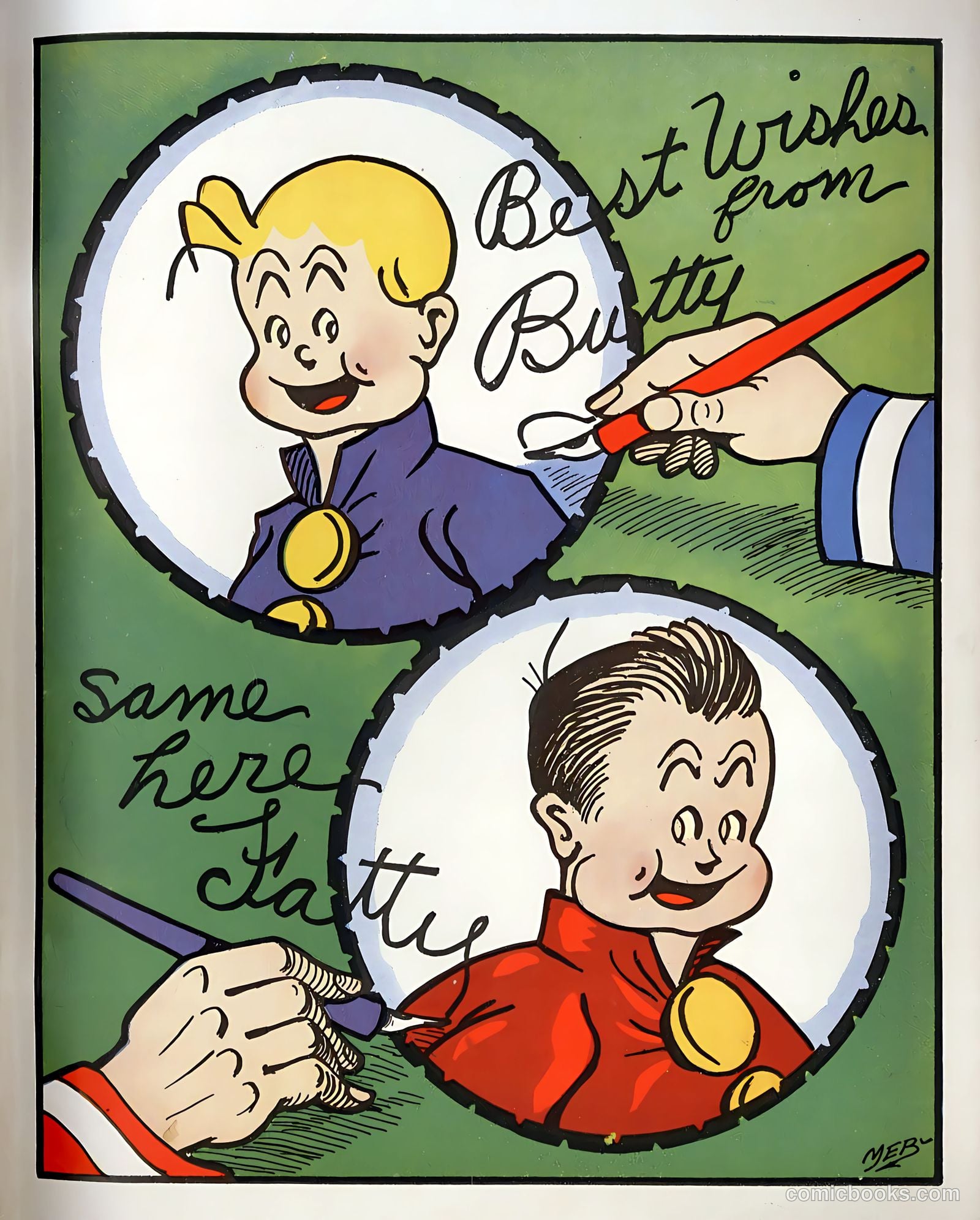 Famous Funnies #55 — page 65 of 66