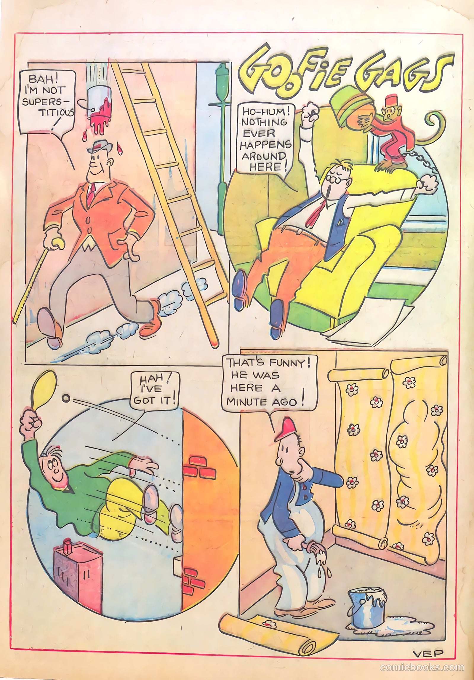 Famous Funnies #56 — page 4 of 64