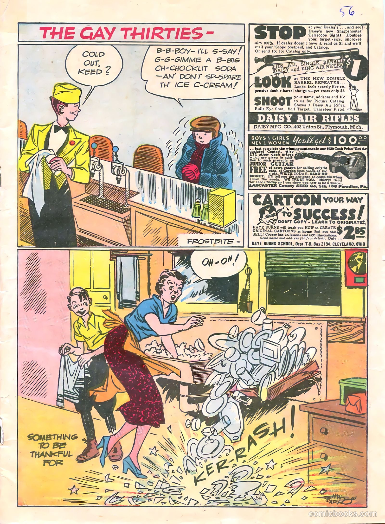 Famous Funnies #56 — page 5 of 64