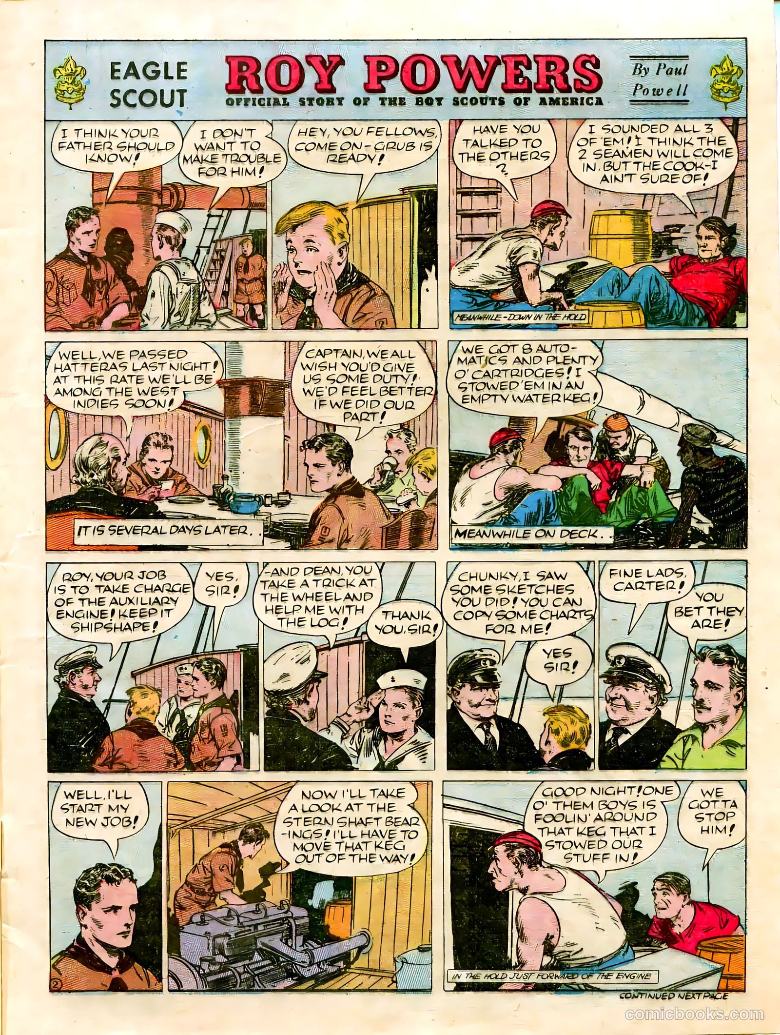 Famous Funnies #56 — page 7 of 64