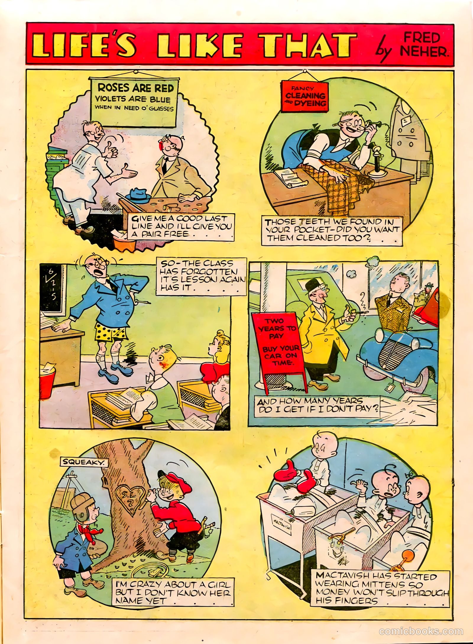 Famous Funnies #56 — page 17 of 64