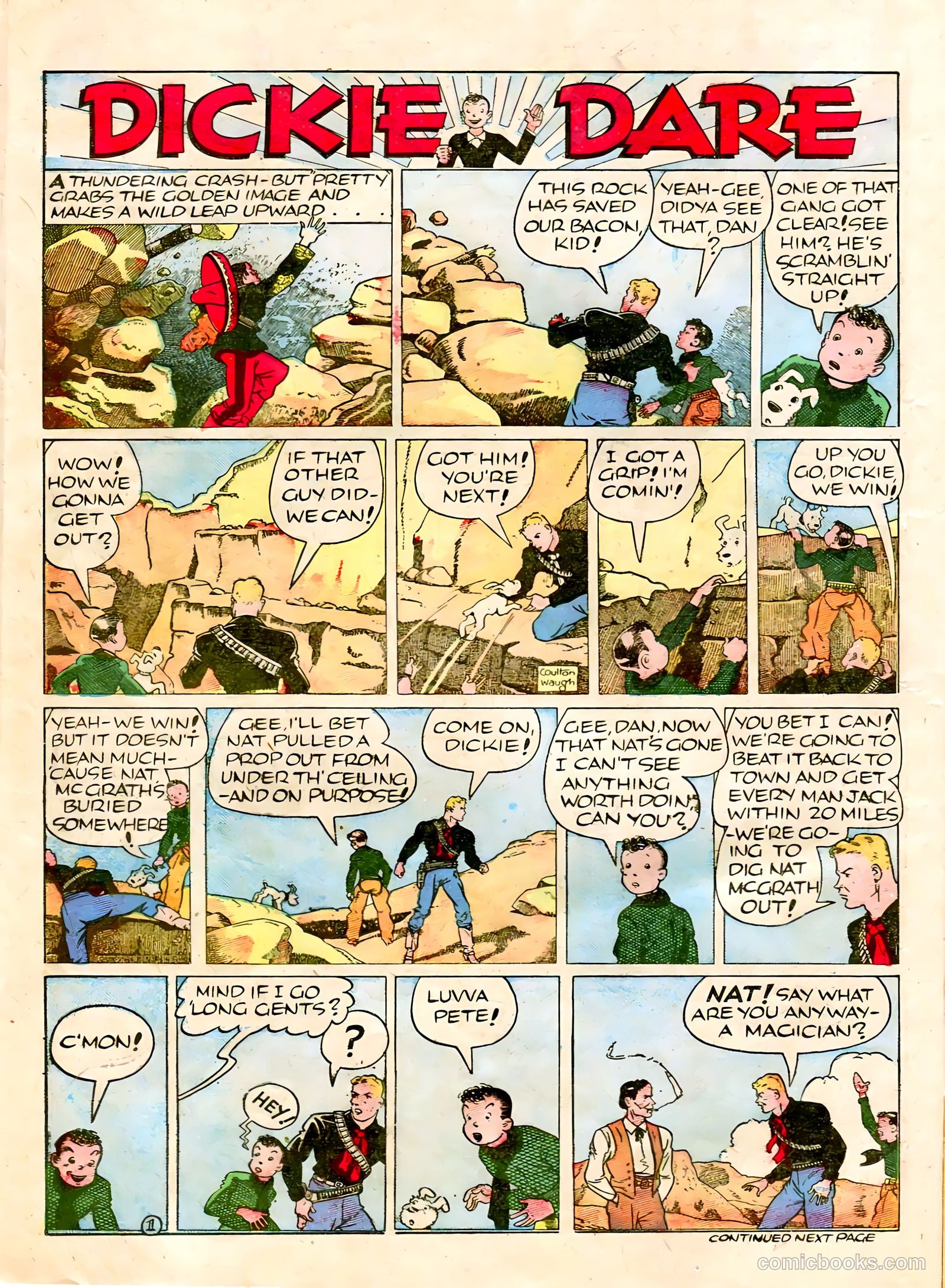 Famous Funnies #56 — page 22 of 64