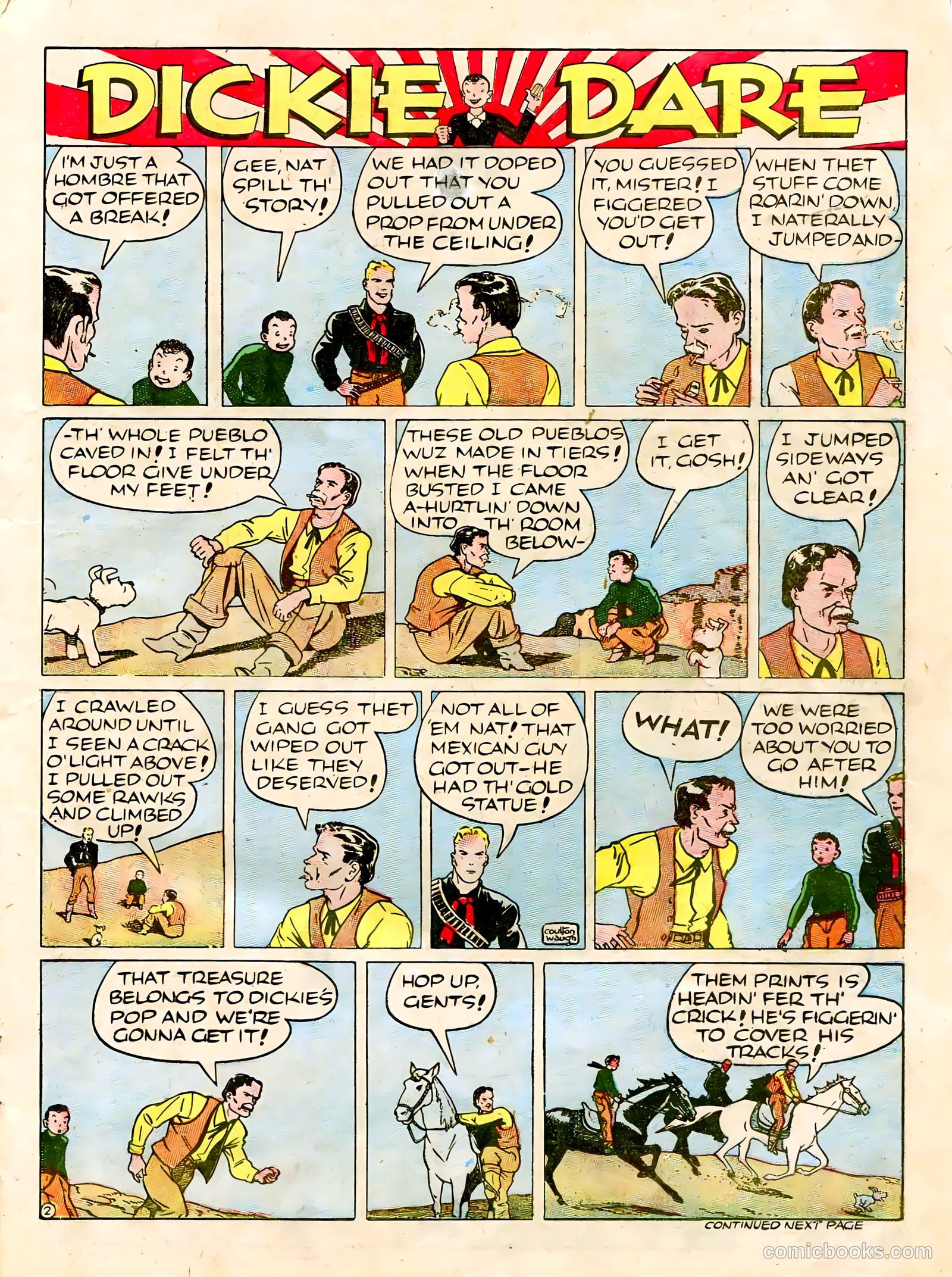 Famous Funnies #56 — page 23 of 64